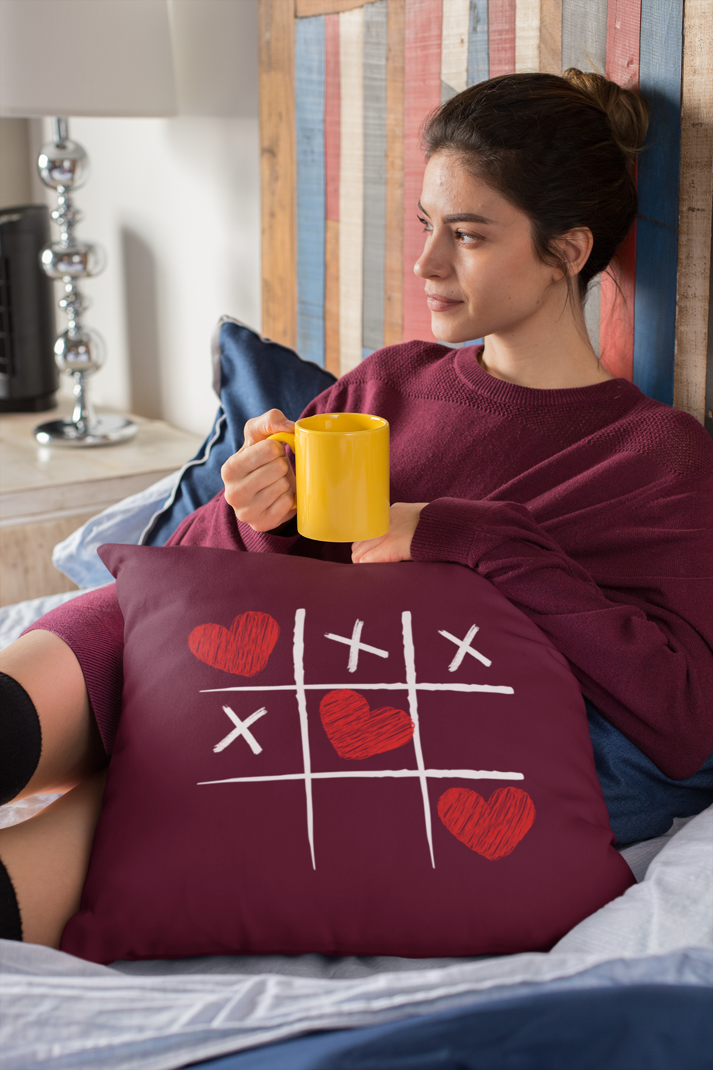 ❤️ Tic Tac Toe Love Design DTF Transfer FT388