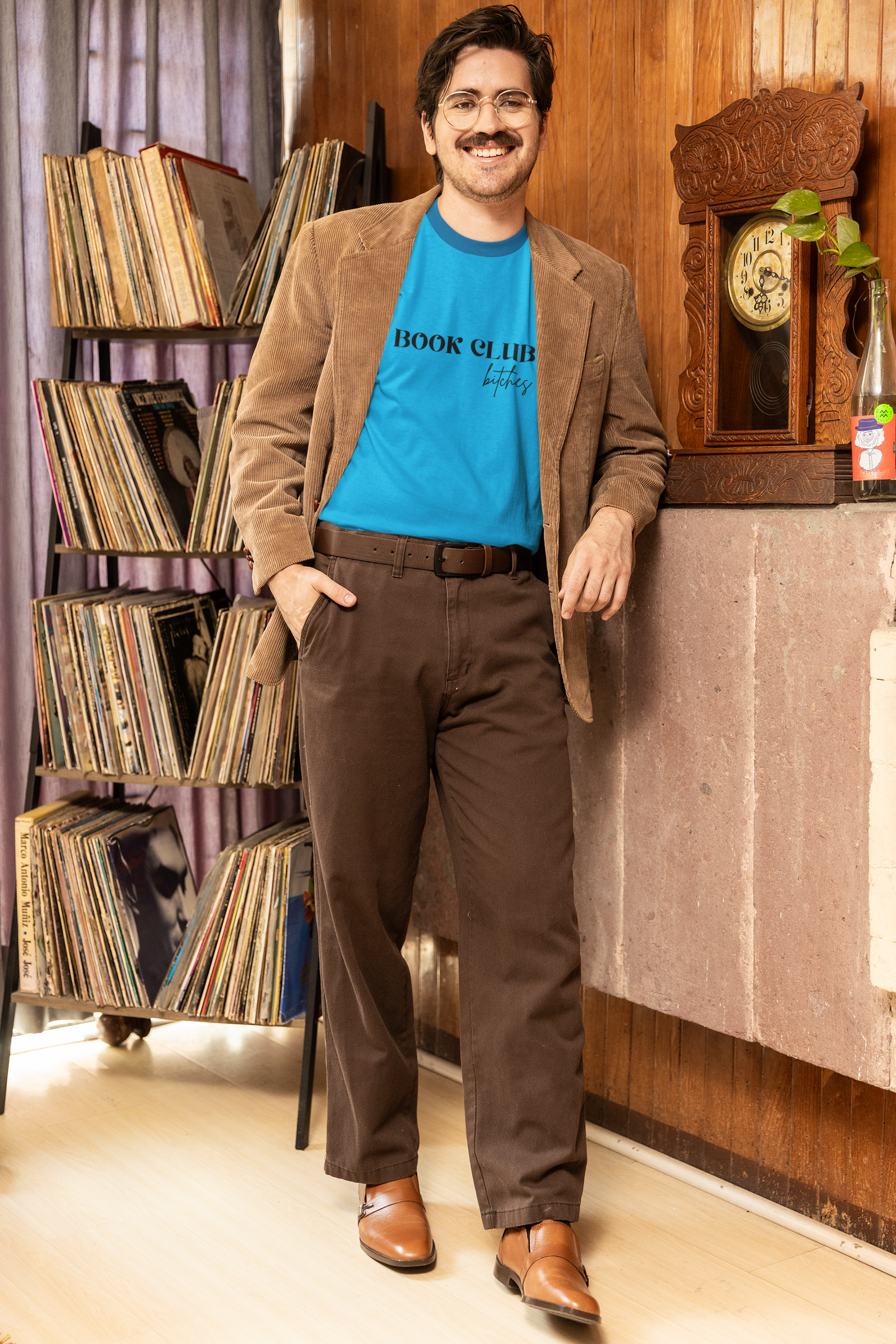 Book Club Bitches DTF Transfer in Black FT502