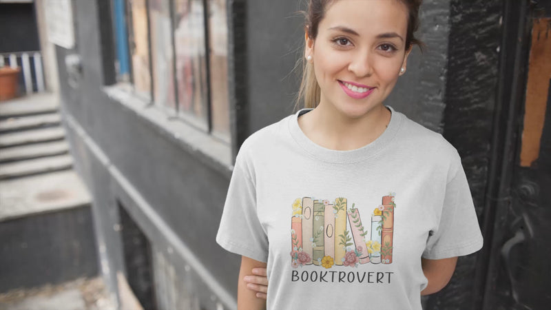 📚 Booktrovert DTF Transfer FT125