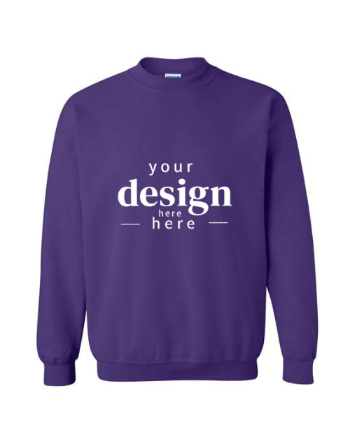 Custom Gildan 18000 Unisex Heavy Blend Crewneck Sweatshirt