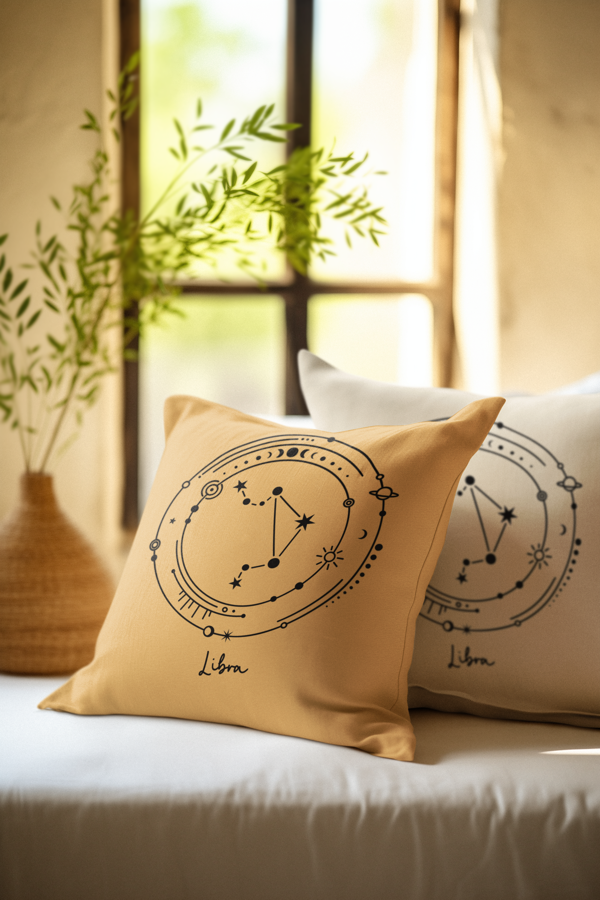 ♎ Libra – Celestial Symbol | Minimal Astrology DTF Transfer FT789 ...