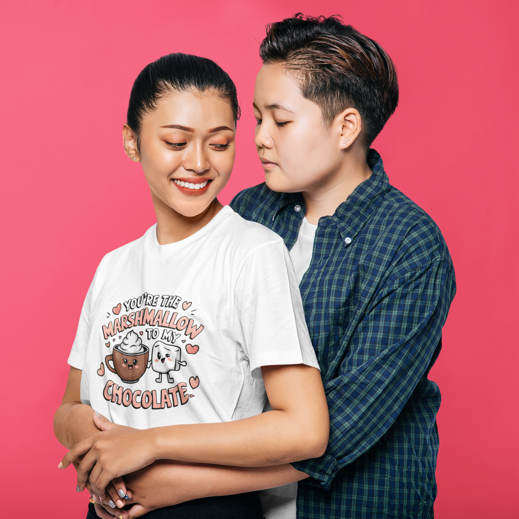 ☕🍫 You're The Marshmallow To My Chocolate | DTF Transfer FT1083