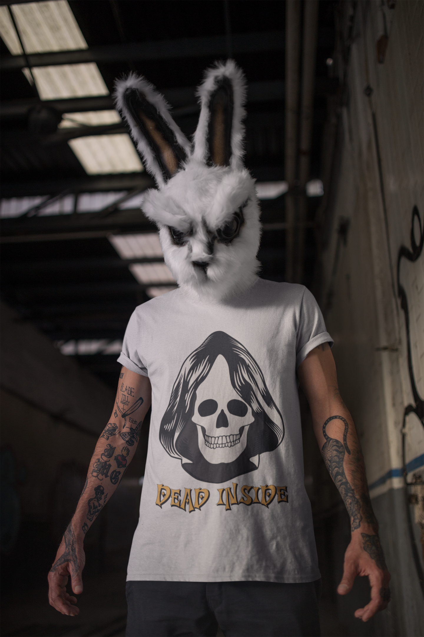 💀🖤 Dead Inside Design DTF Transfer FT293