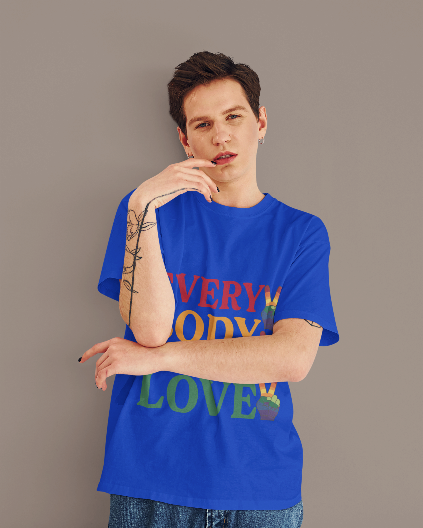 🌈💖 Everybody Is Free to Love DTF Transfer FT191