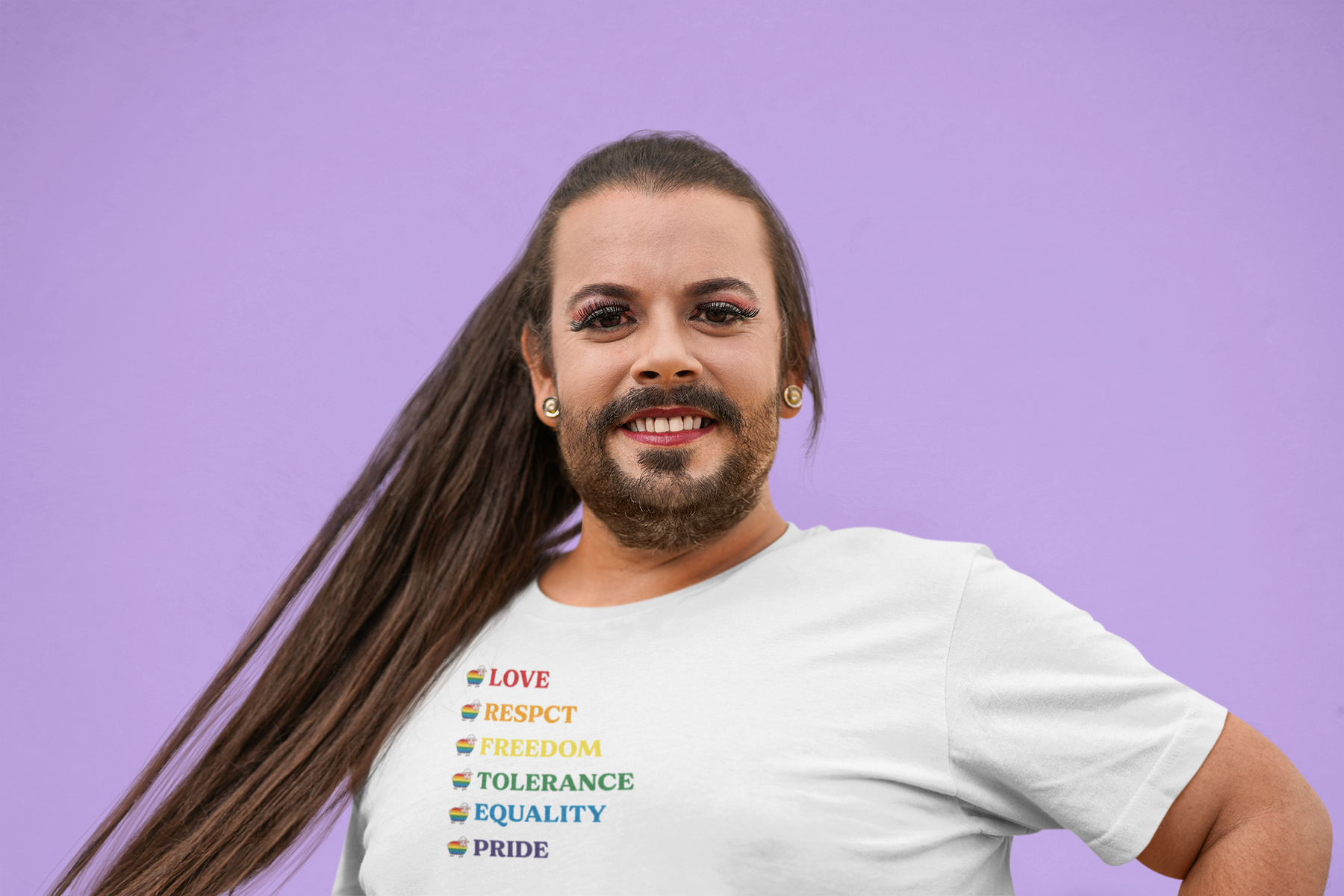 🌈✨ Love • Respect • Freedom • Pride DTF Transfer FT189