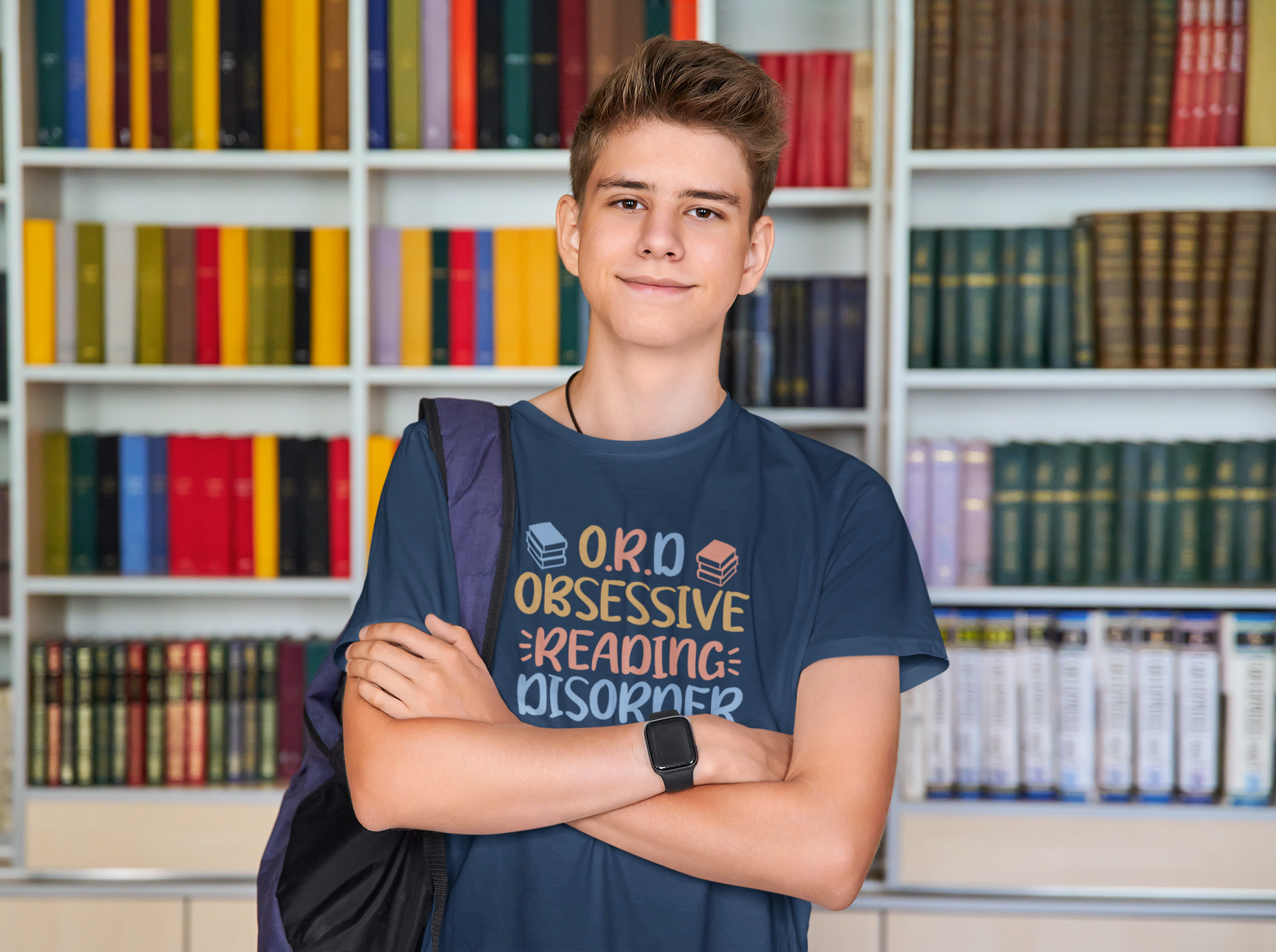 📚 O.R.D Obsessive Reading Disorder Design DTF Transfer FT374