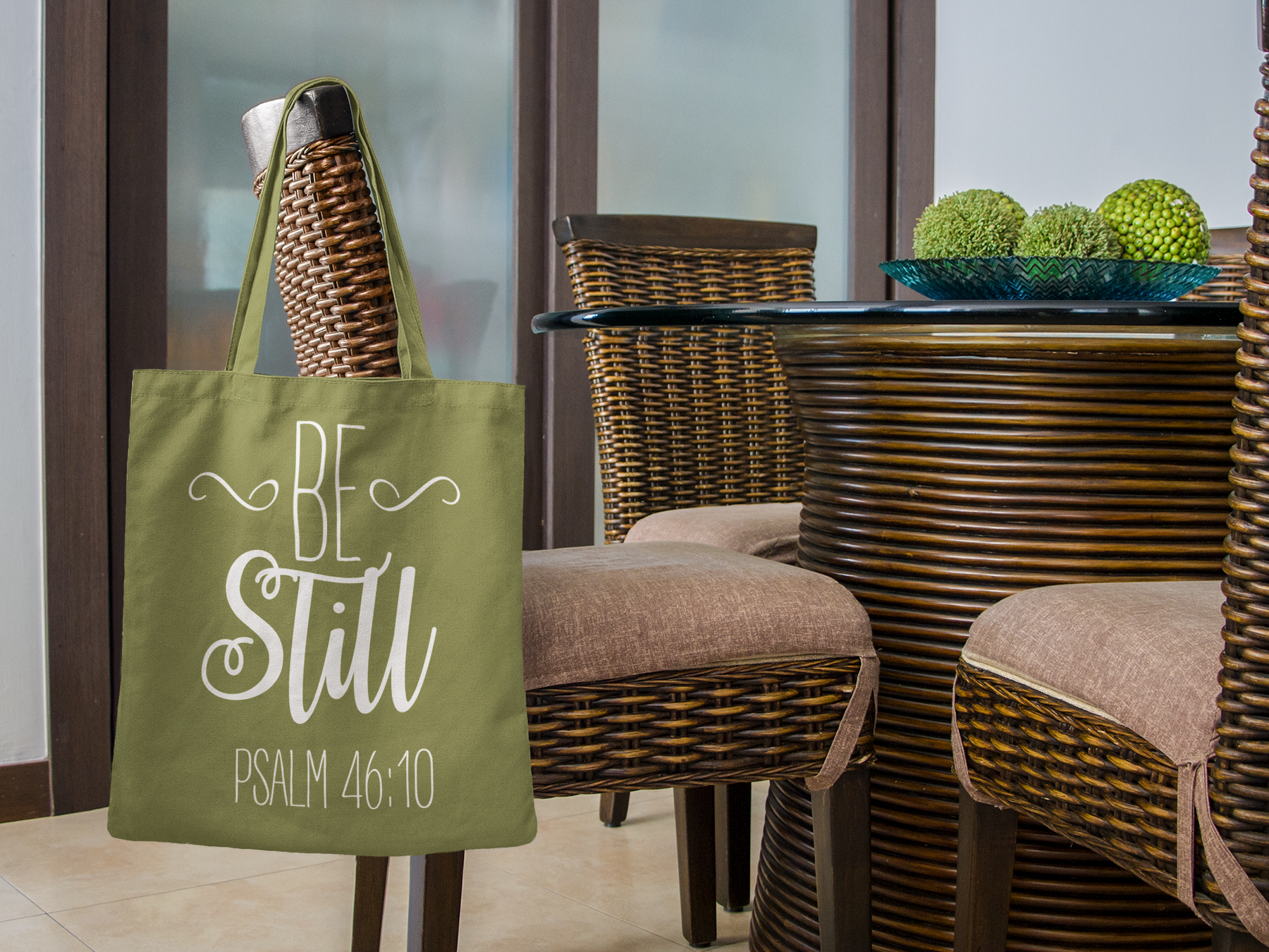 ⭐ Be Still – Psalm 46:10 Faith | DTF Transfer FT927