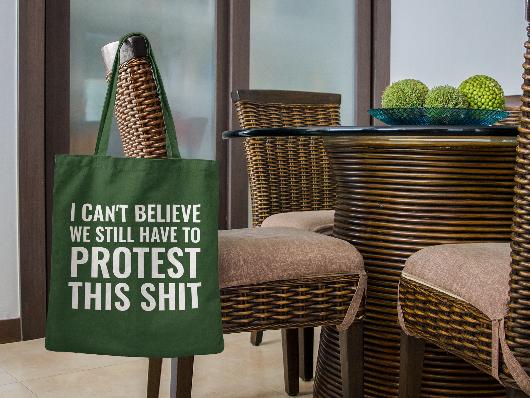 🖤 I CAN’T BELIEVE WE STILL HAVE TO PROTEST THIS SHIT – Statement DTF Transfer FT645