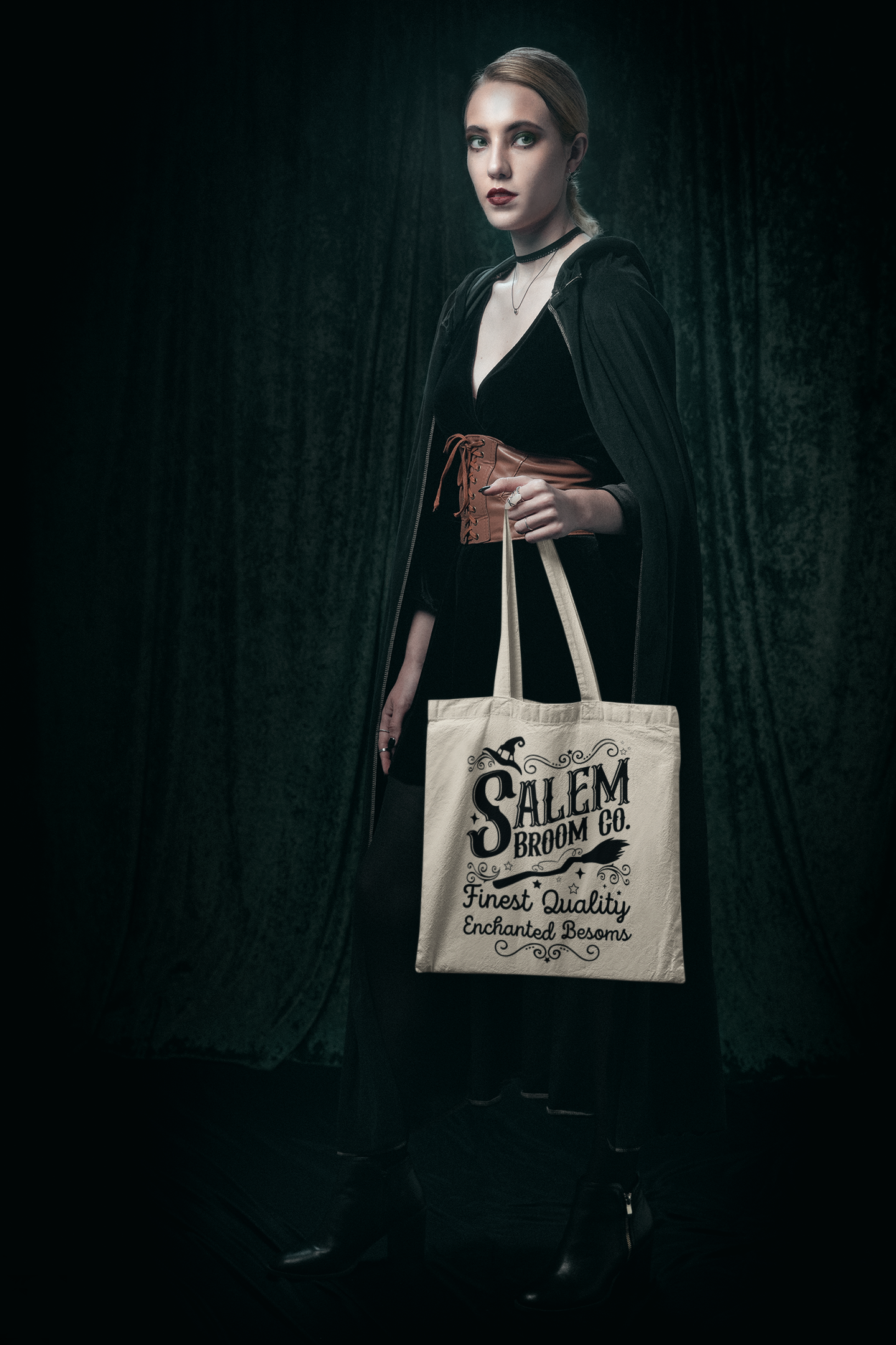 🎃 Salem Broom Go DTF Transfer FT223