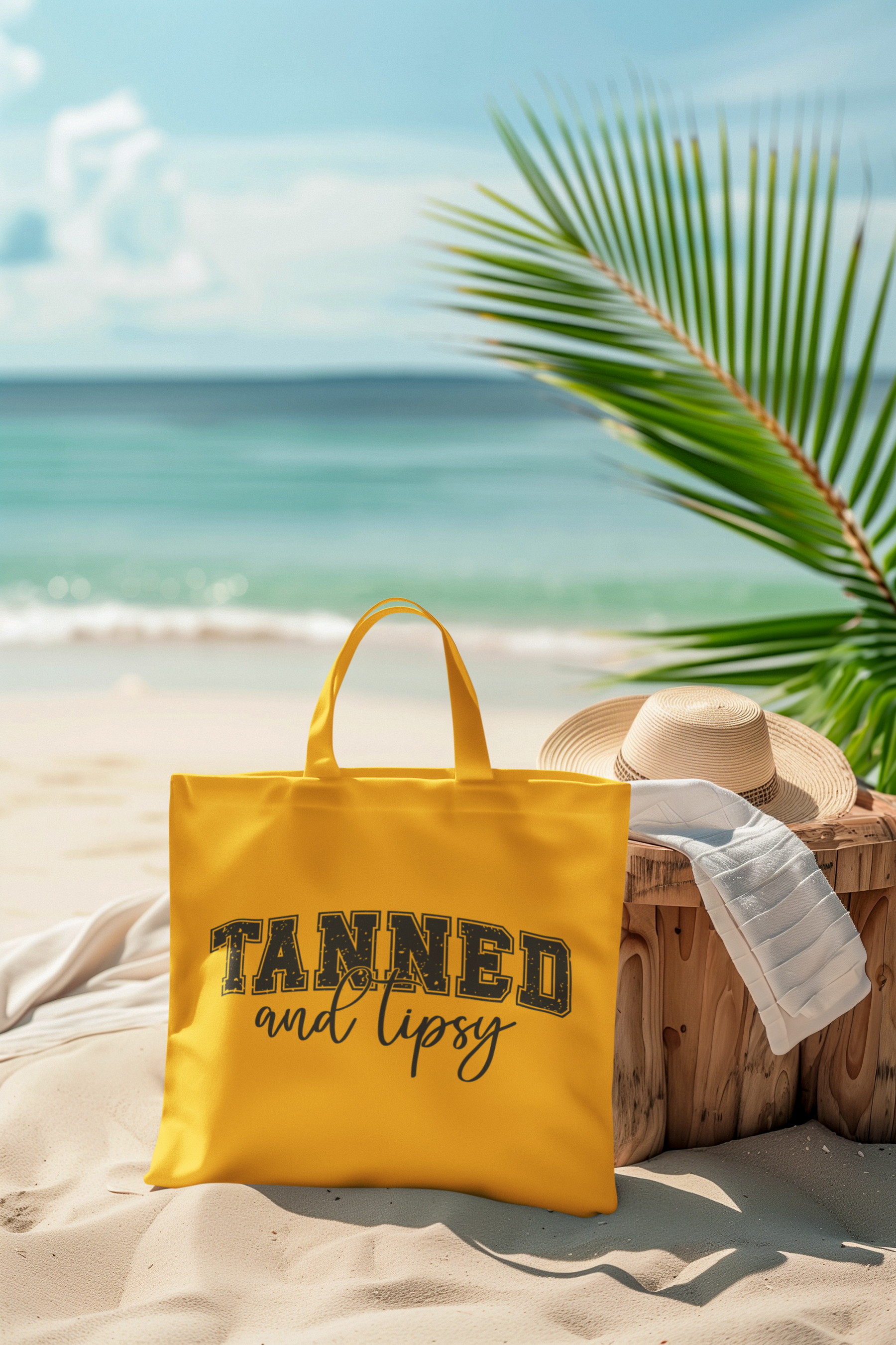 💋 Tanned and Lipsy Design DTF Transfer FT244