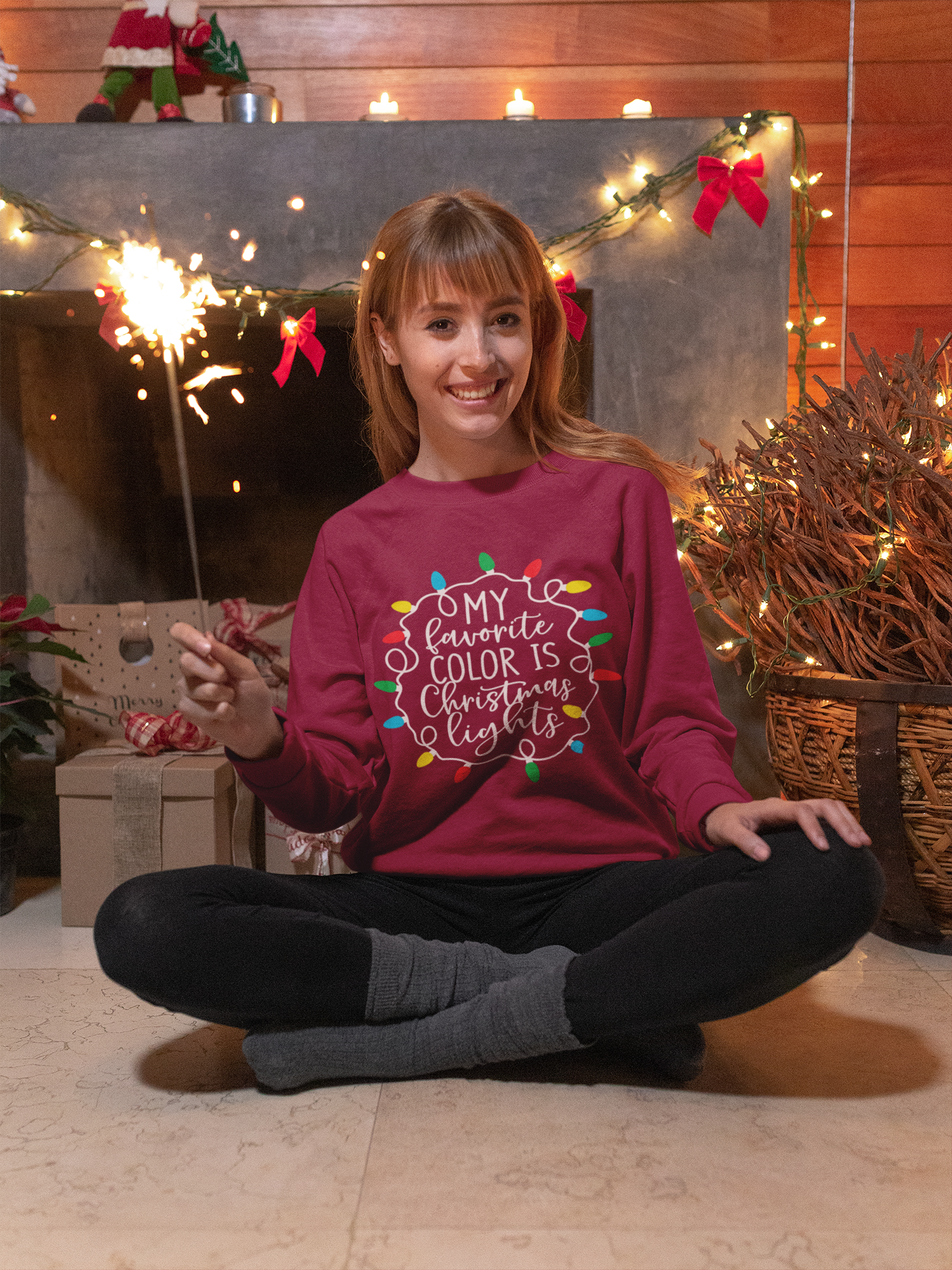 My Favorite Color Is Christmas LightsFT485