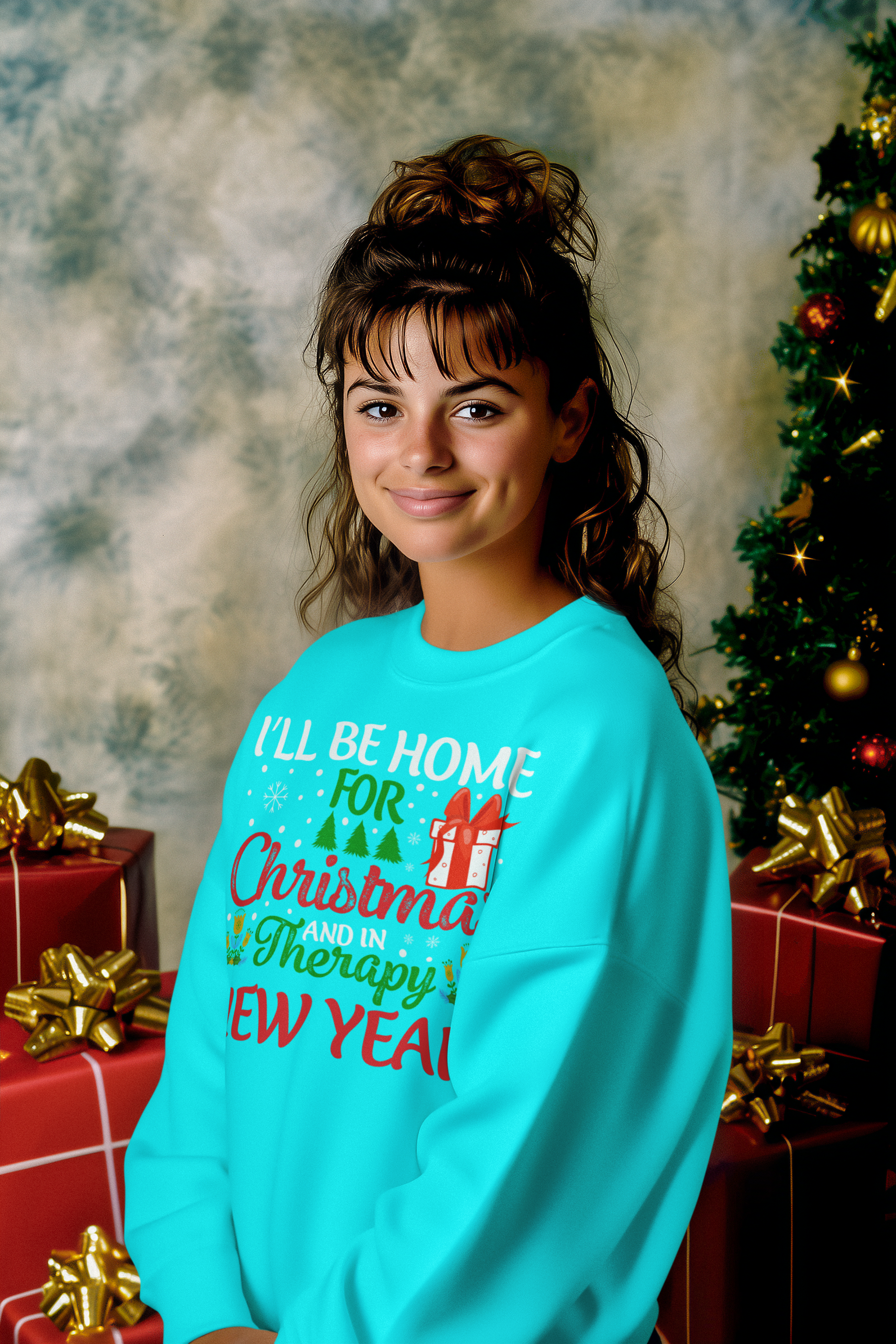 🏠 I Will Be Home for Christmas DTF Transfer  FT178