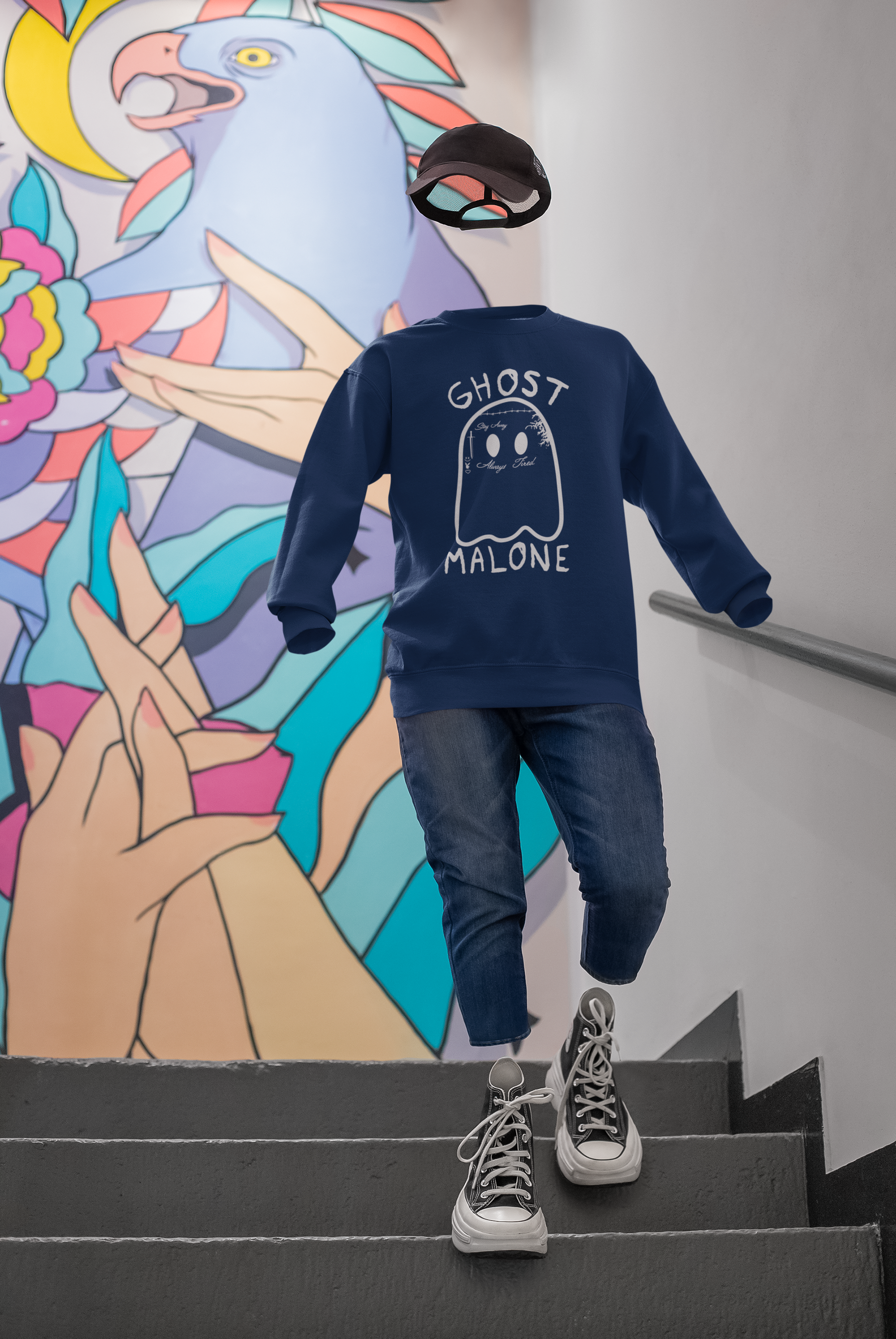 👻✨ “Ghost Malone” DTF Transfer FT499