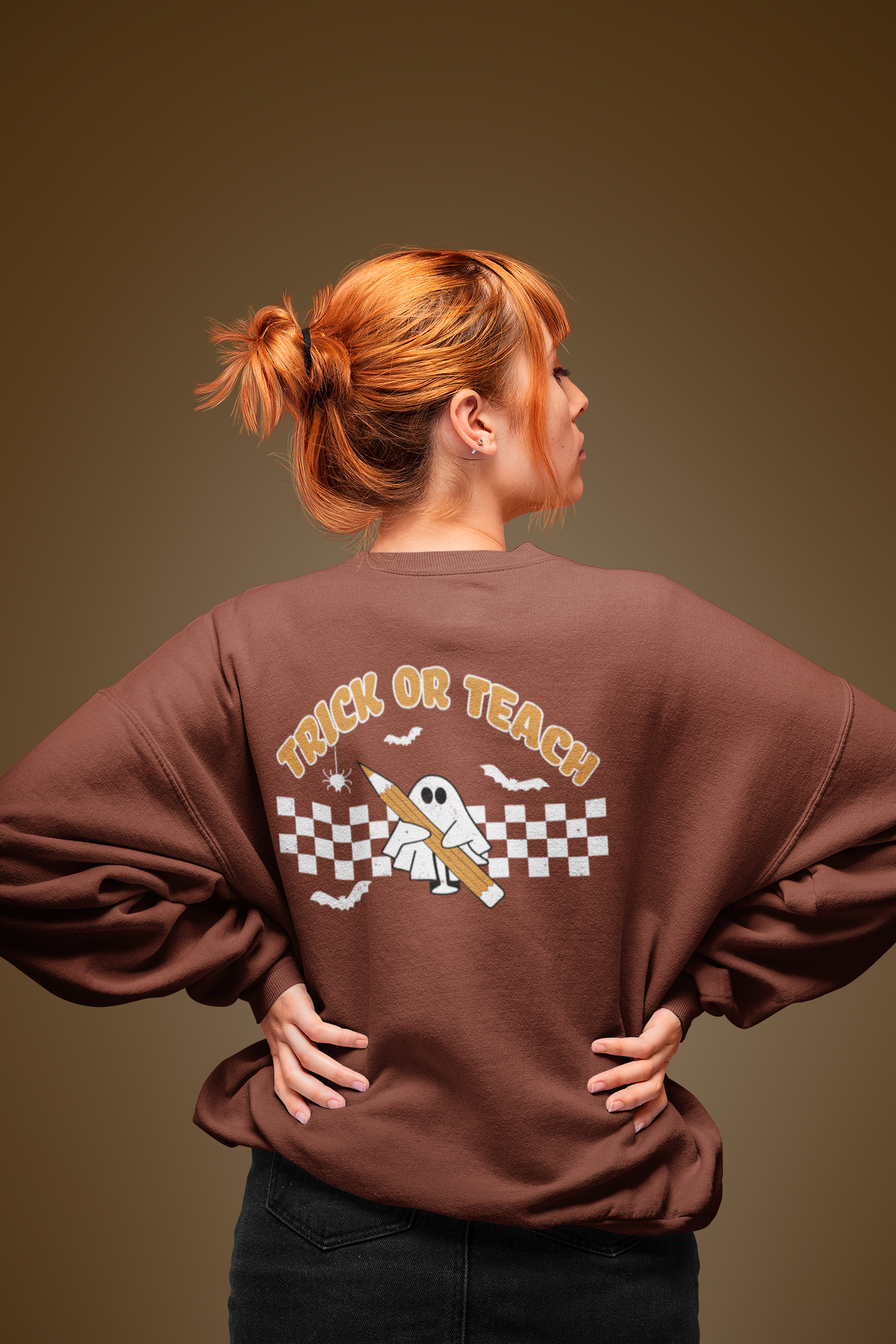 🍎👻 Trick or Teach DTF Transfer FT559