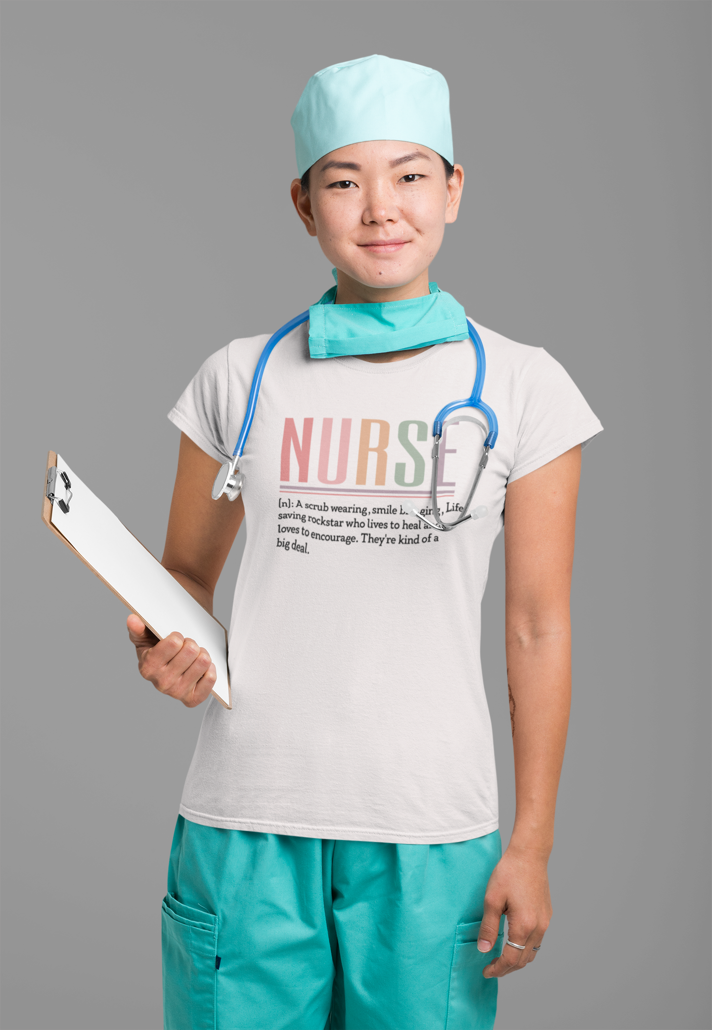 💉 Modern Nurse DTF Design DTF Transfer FT217