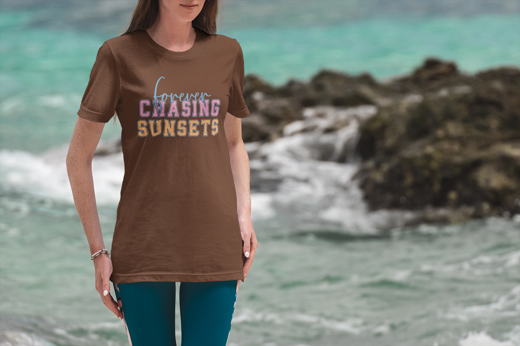 🌅✨ Forever Chasing Sunsets Design 3 DTF Transfer FT261