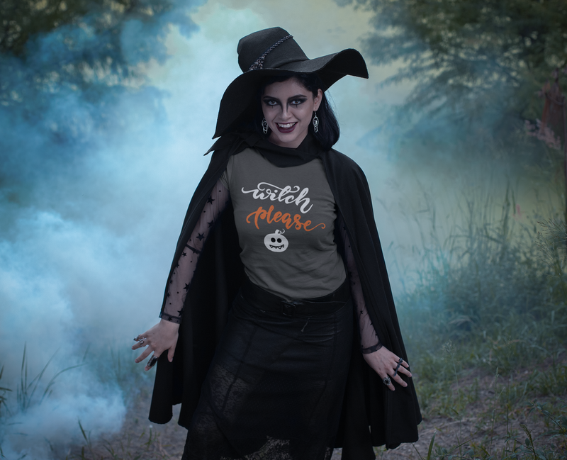 🎃🧡 Witch Please – Playful Halloween DTF Transfer FT633