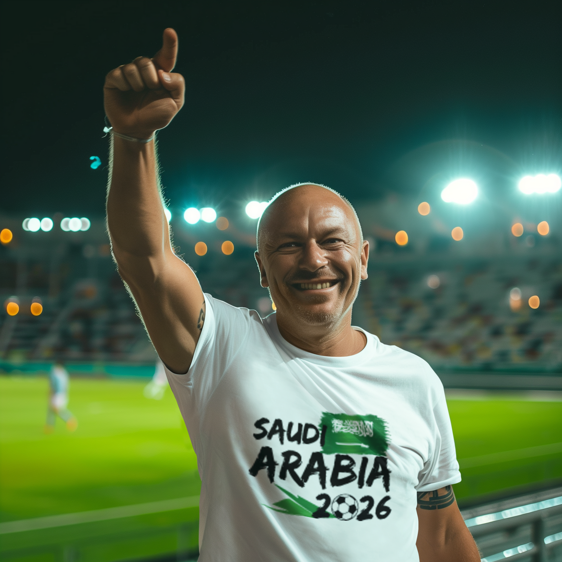 🇸🇦⚽ SAUDI ARABIA – National Pride Football | DTF Transfer FT1064