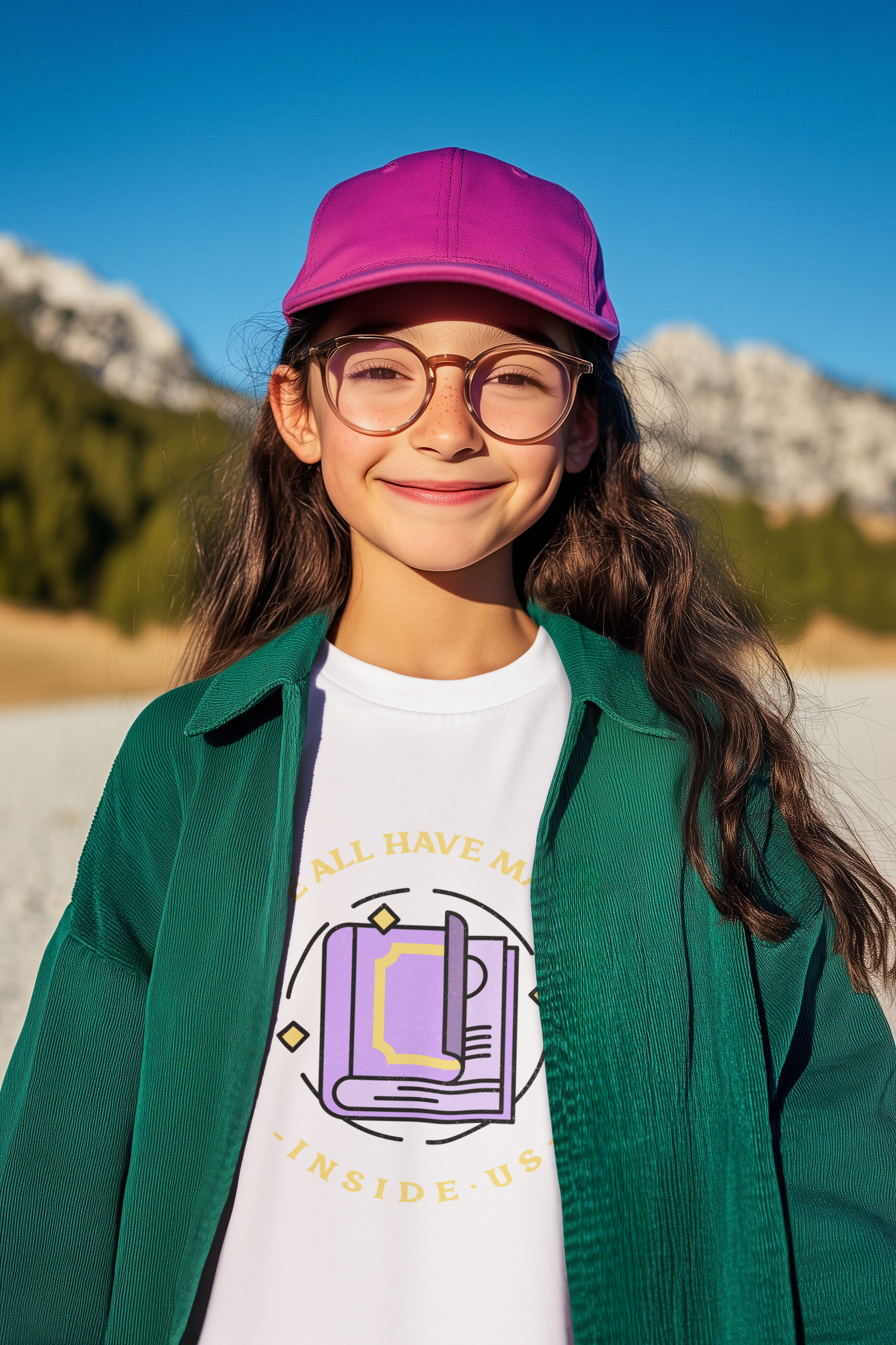 📚✨ WE ALL HAVE MAGIC INSIDE US | Bookish Soul DTF Transfer FT846