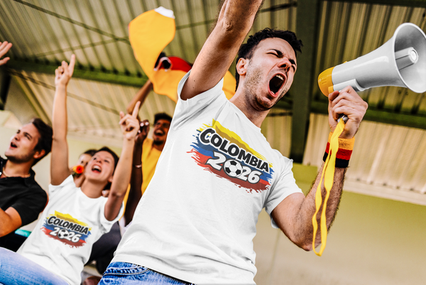 ⚽🔥 Colombia 2026 – Soccer Fan Style  DTF Transfer FT1191