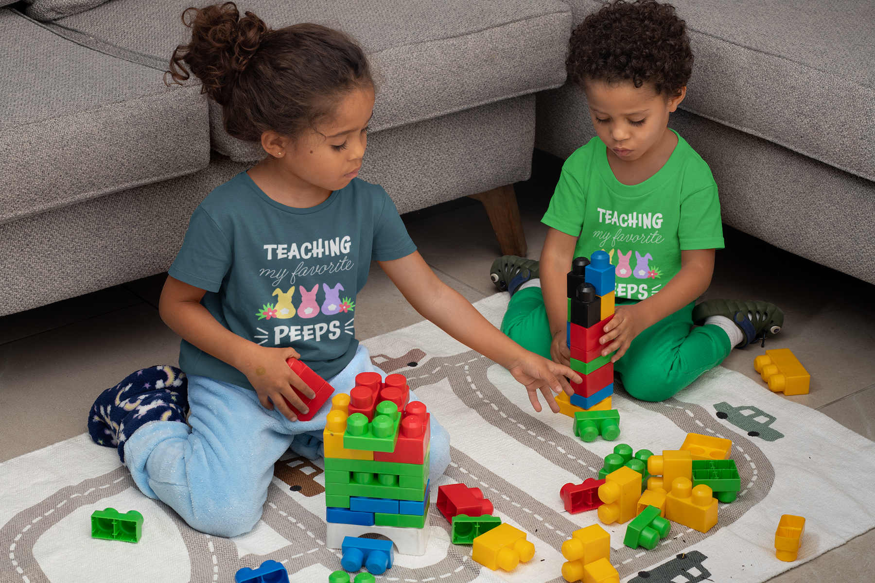 🐰 Teaching My Favorite Peeps Cute Design DTF Transfer FT352