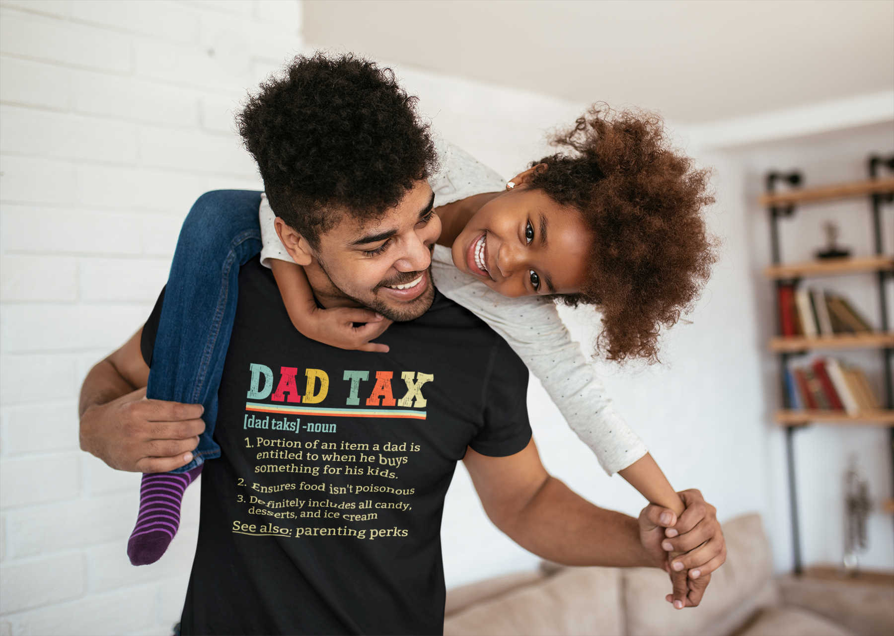 🍔 Dad Tax DTF Transfer | DTF Transfer Canada | Fun & Playful Design  FT168