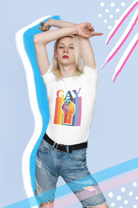 🌈💪 GAY DTF Transfer FT196