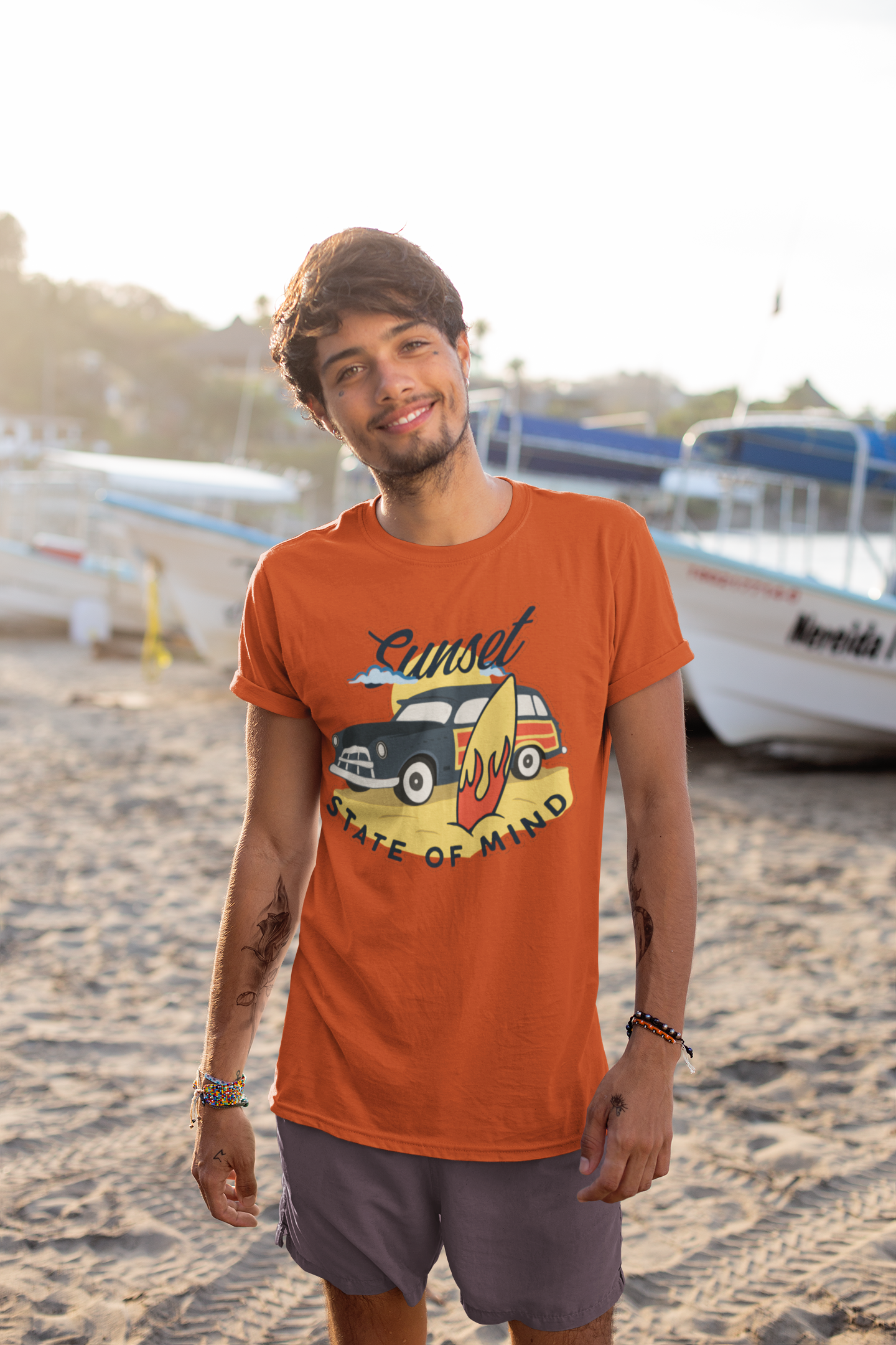 🌊 Sunset – State of Mind | Surf Van DTF Transfer FT685