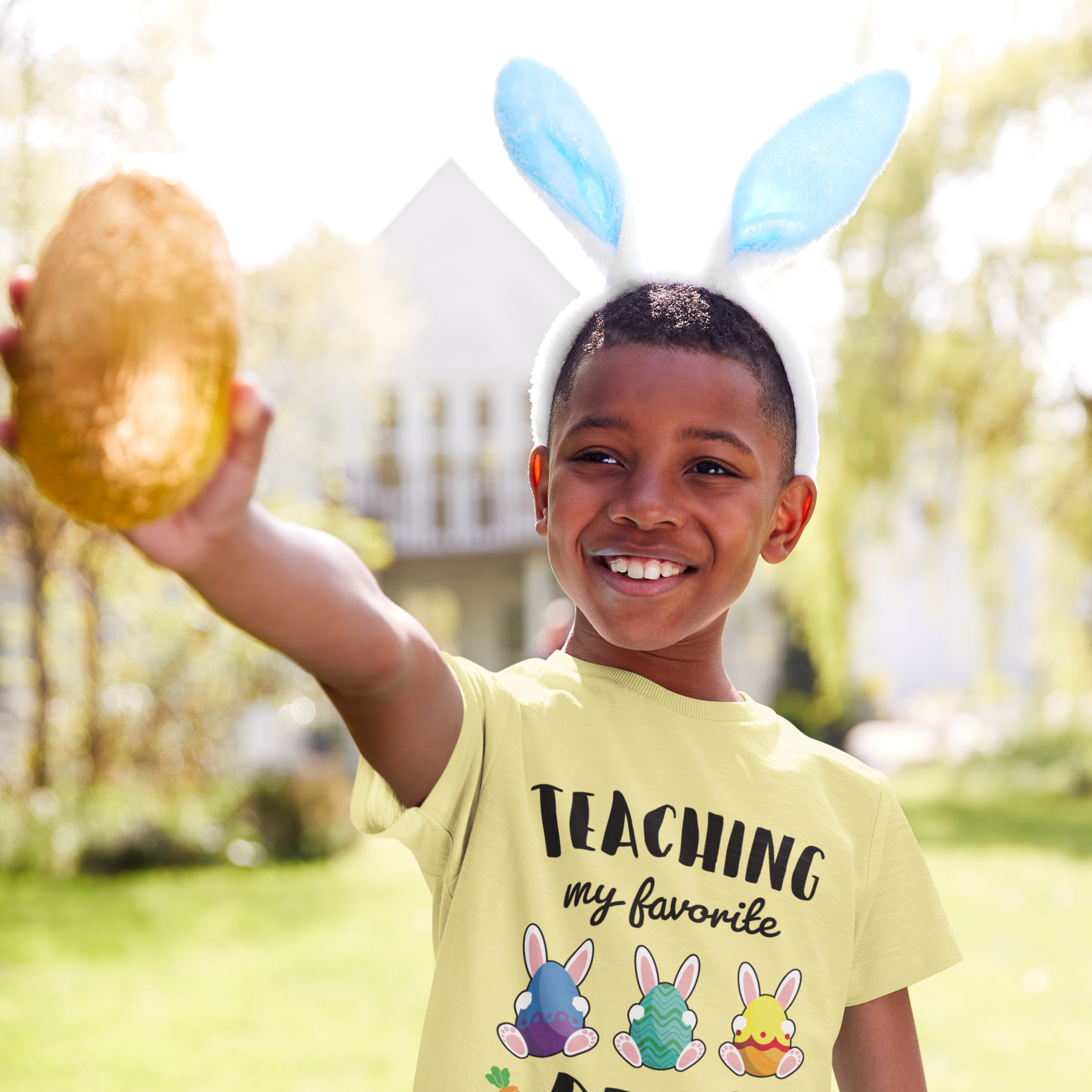 🐰 Teaching My Favorite Peeps Black Design DTF Transfer FT347