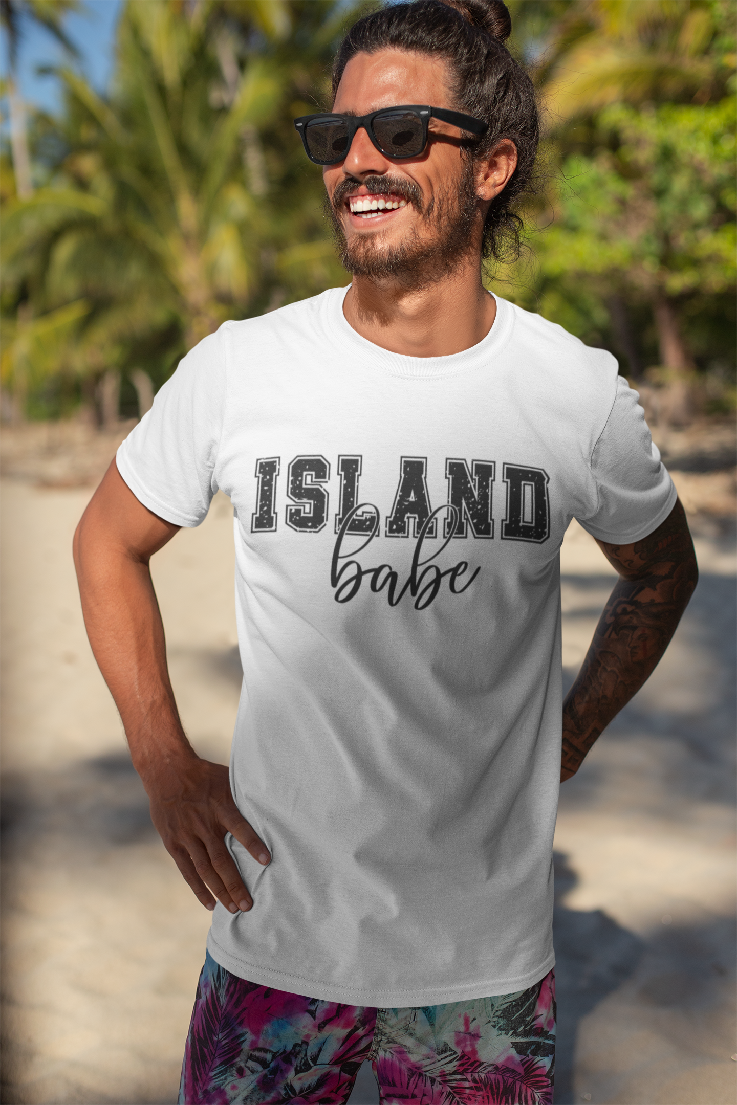 🌺 Island Babe DTF Transfer FT268