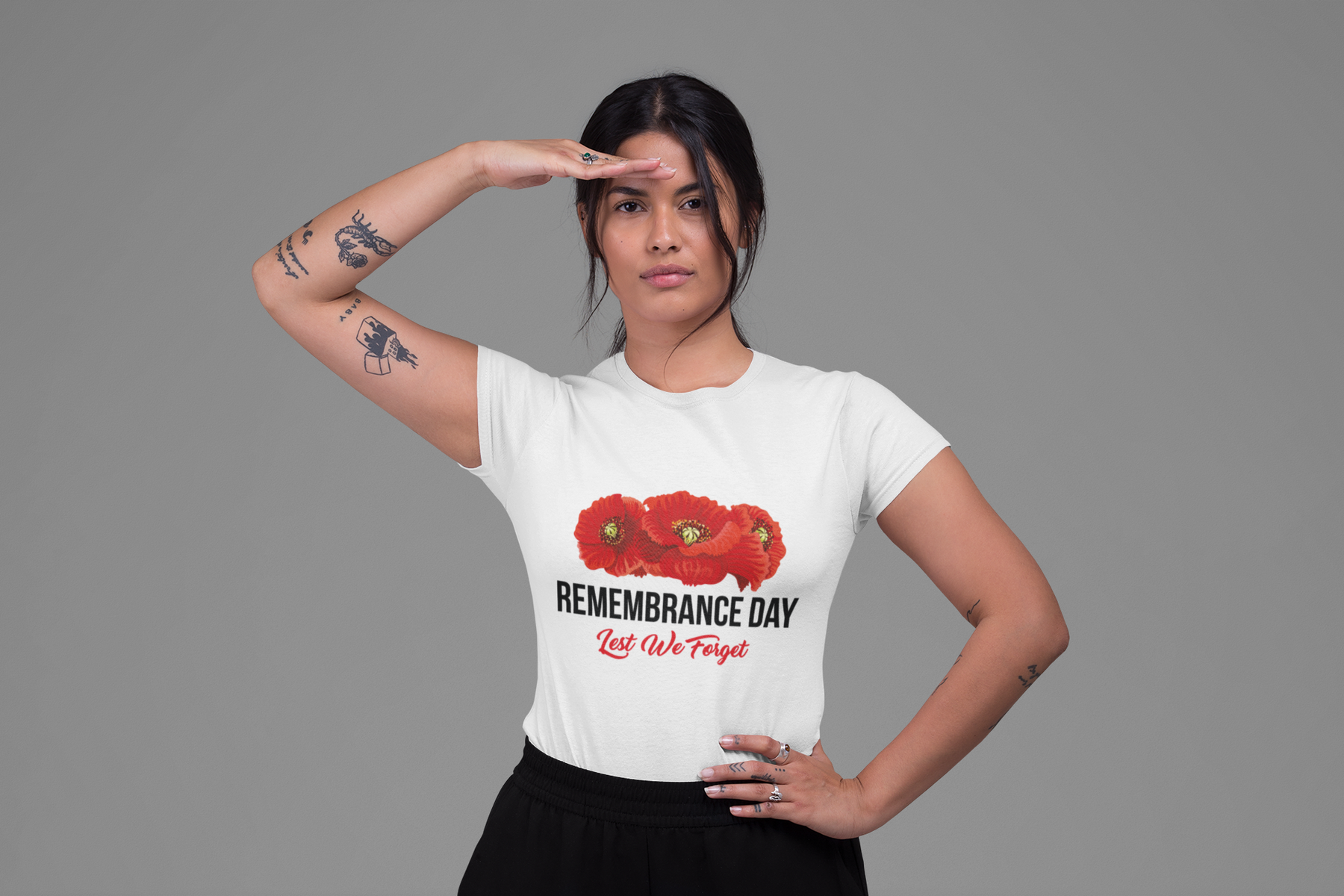 🌺 Remembrance Day Design DTF Transfer FT982