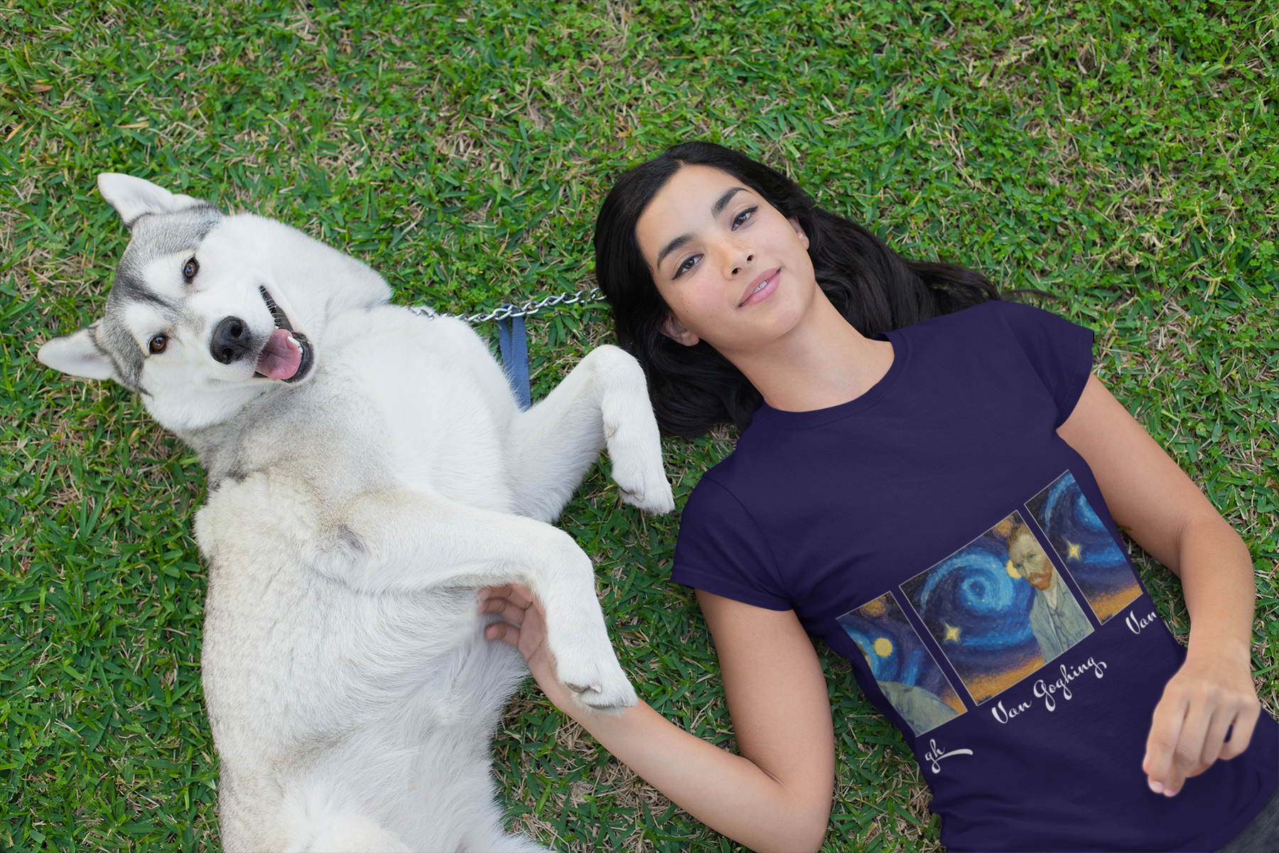 🎨🌀 Van Gogh Funny Art Design DTF Transfer FT305