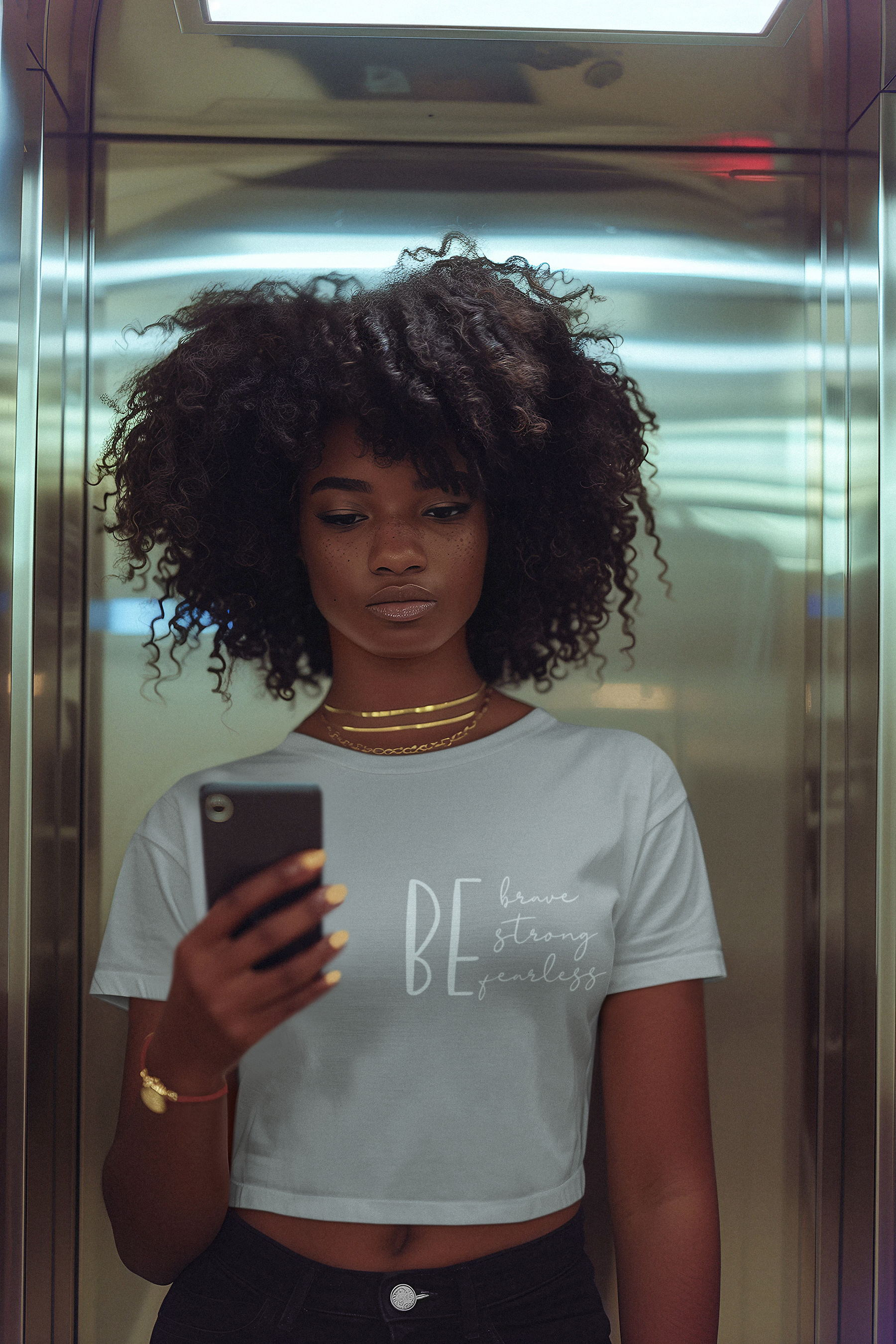 🤍 Be Brave, Strong & Fearless  | Statement DTF Transfer FT819