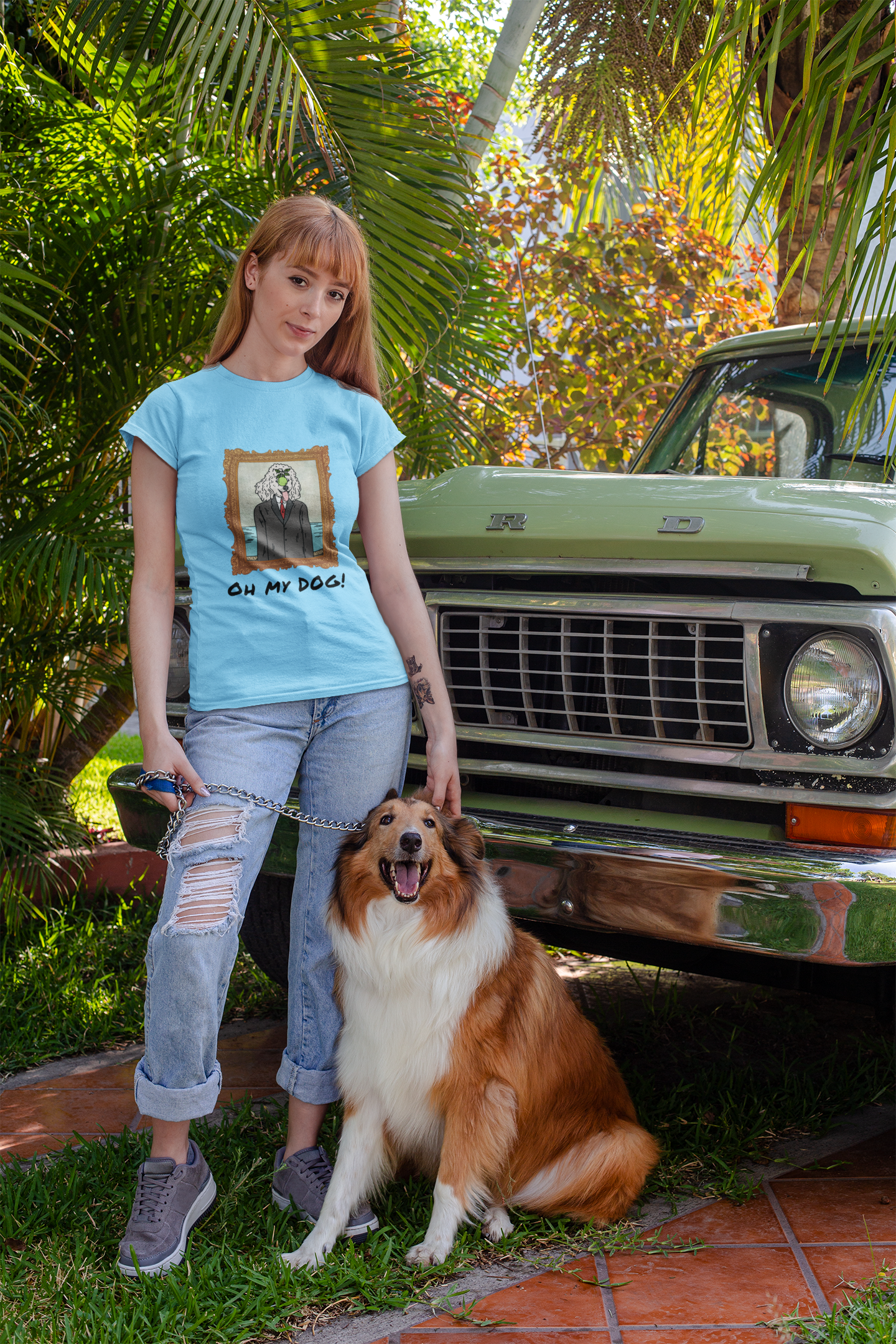 🖼️ The Son of a Dog Design in Black DTF Transfer FT430