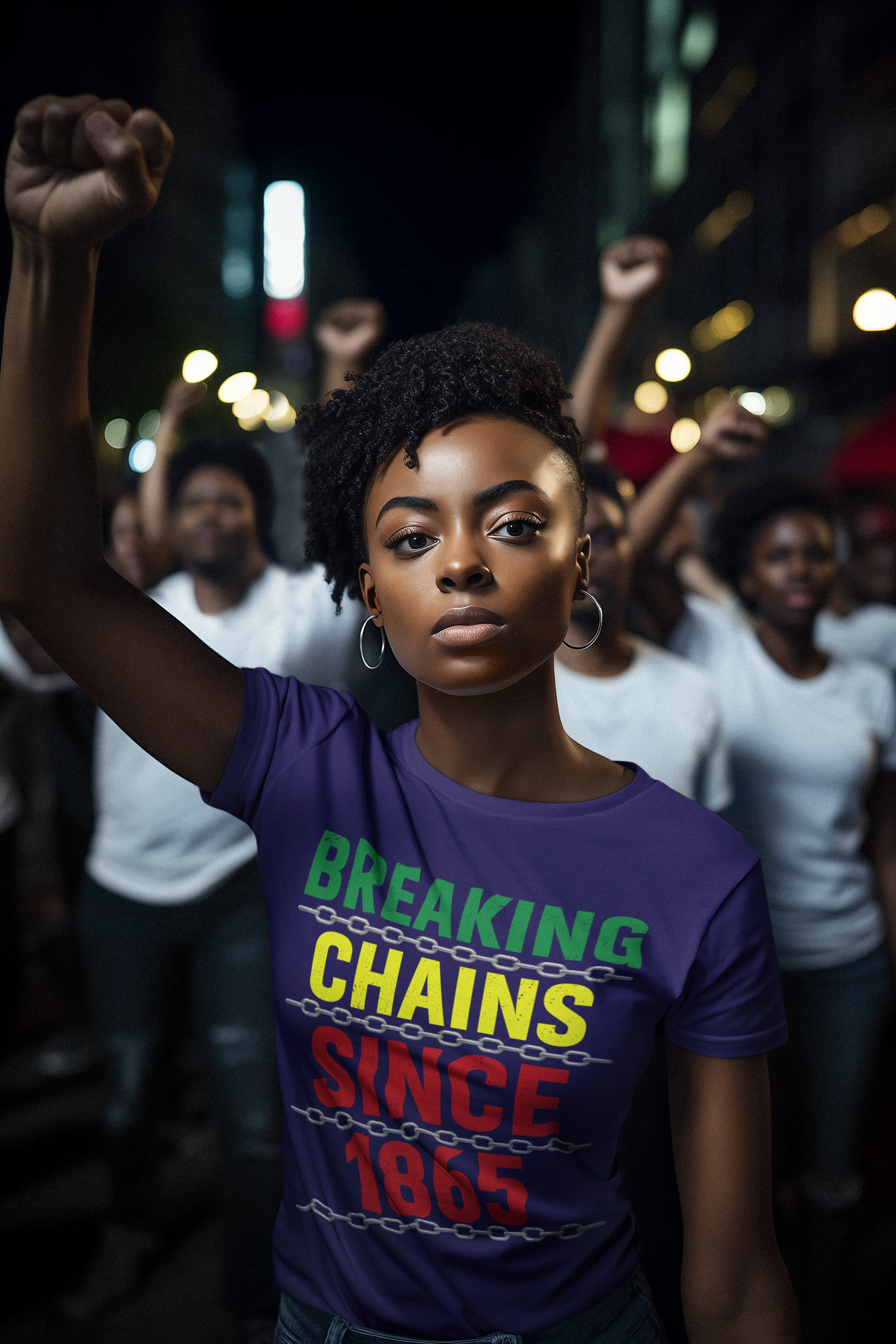 ❤️💛💚 Breaking Chains Since 1865 | Juneteenth DTF Transfer FT731