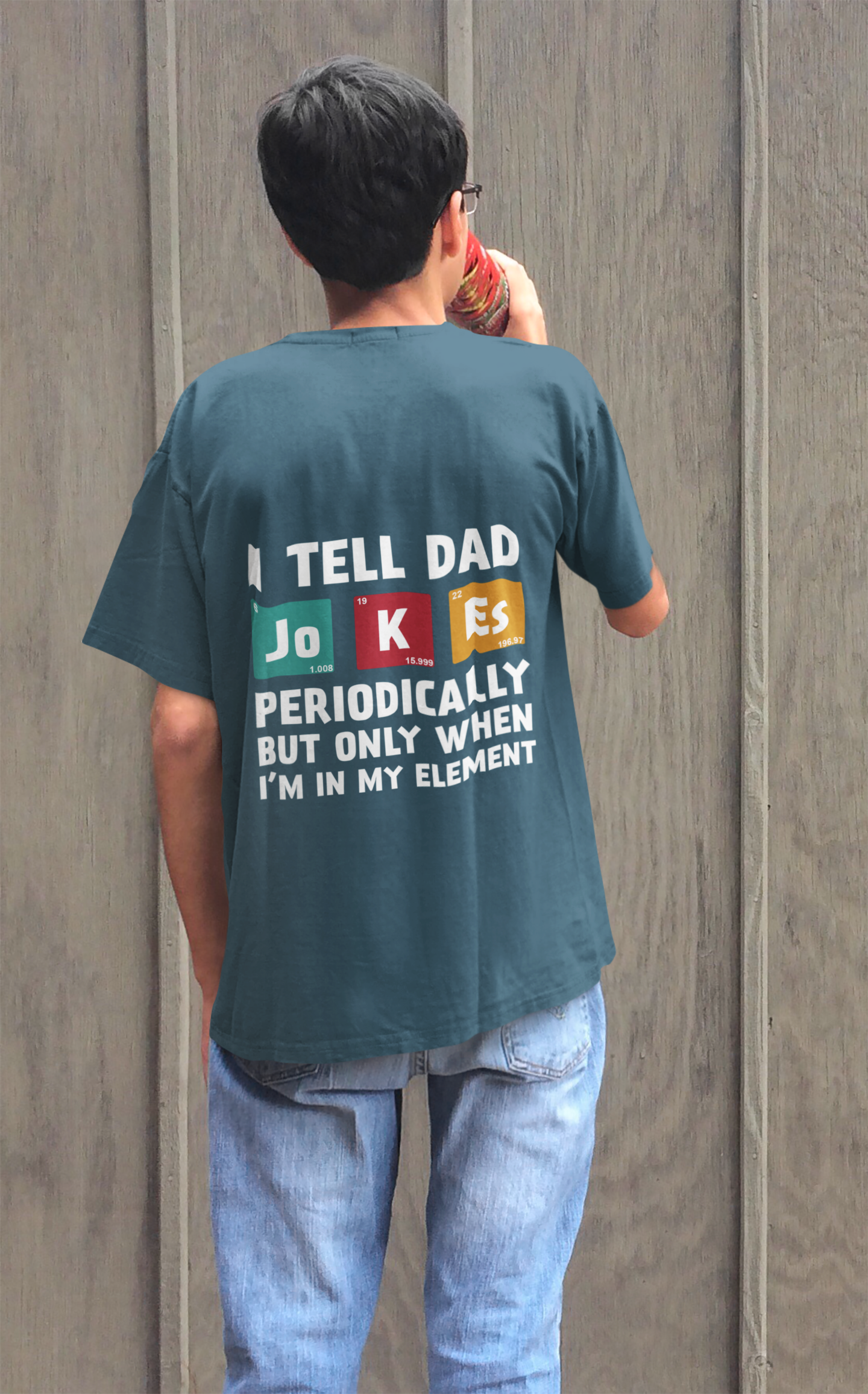 🧪 I Tell Dad Jokes | Periodic Humor DTF Transfer FT701