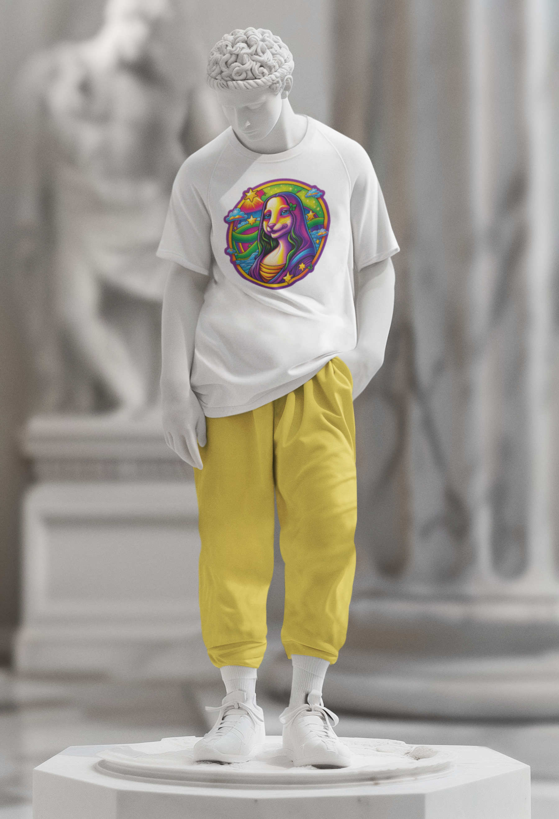 🖼️ Cat Lisa DTF Transfer  FT171