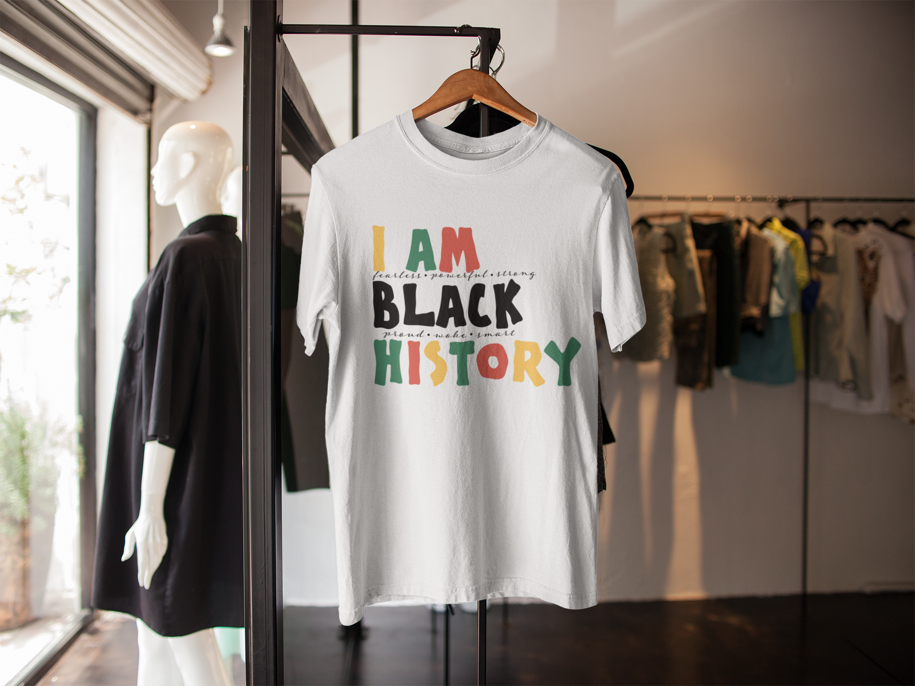 ❤️💛💚 I'm Black History FT337