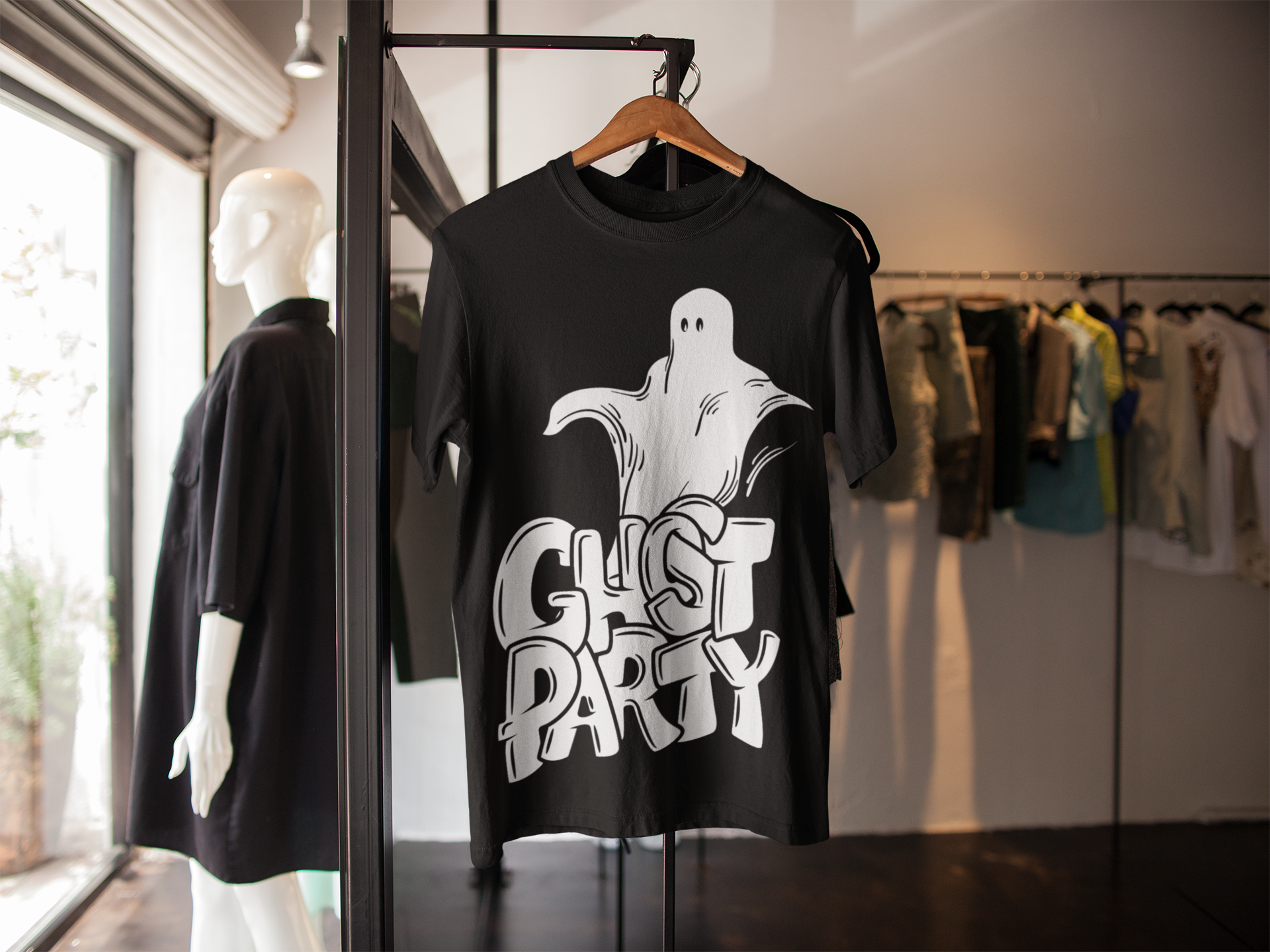 👻🎉 “Ghost Party” DTF Transfer FT526 – Falcon Transfers