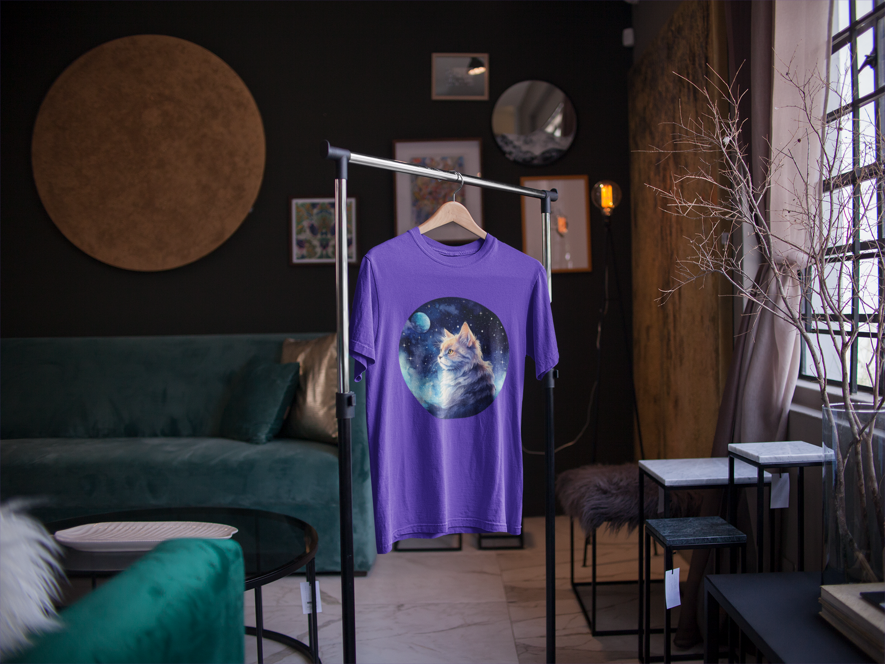 🌙🐈The Master Cat of the Night DTF Transfer FT233