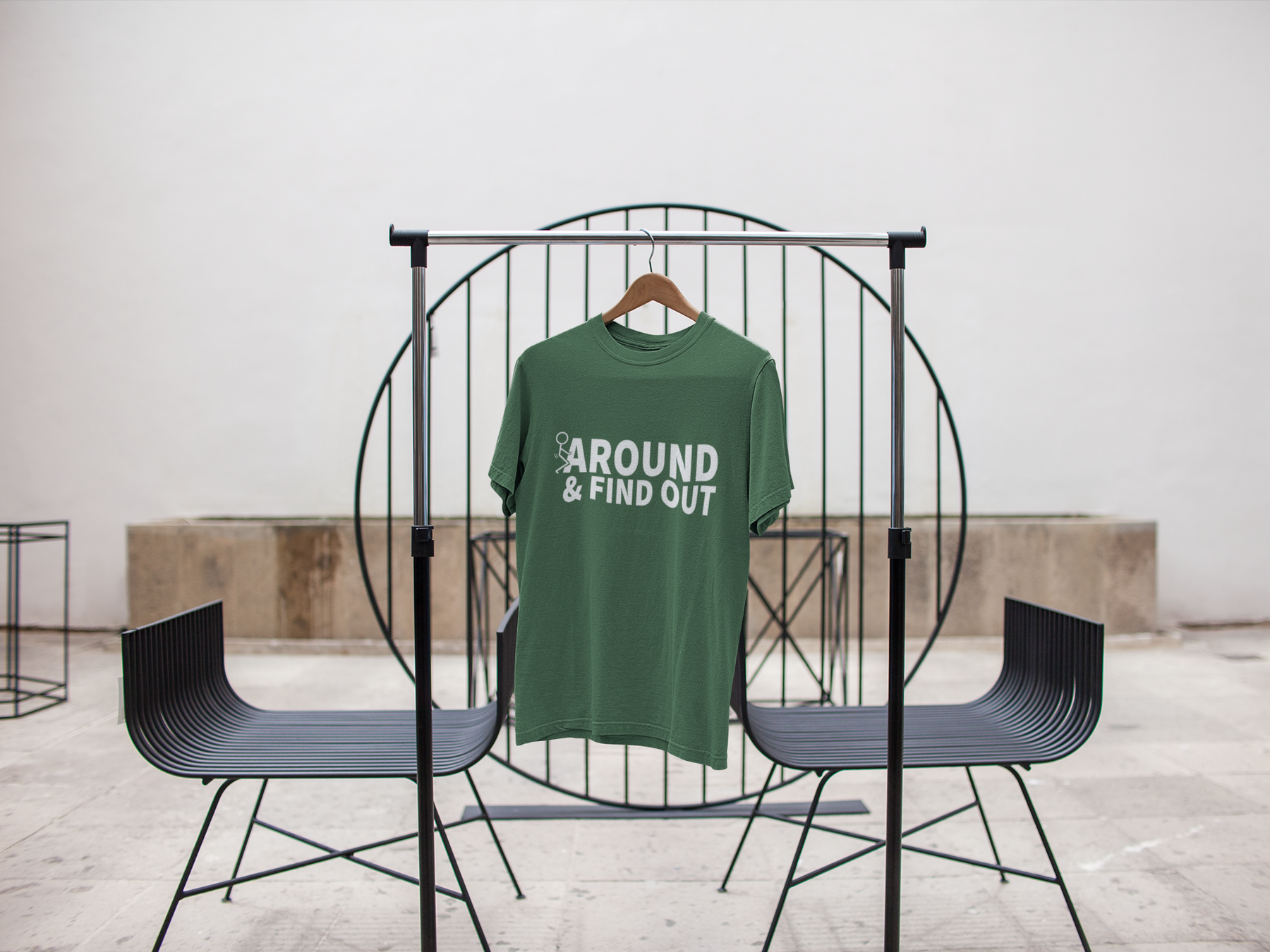 ⚠️🔥 “Around & Find Out”  DTF Transfer FT510