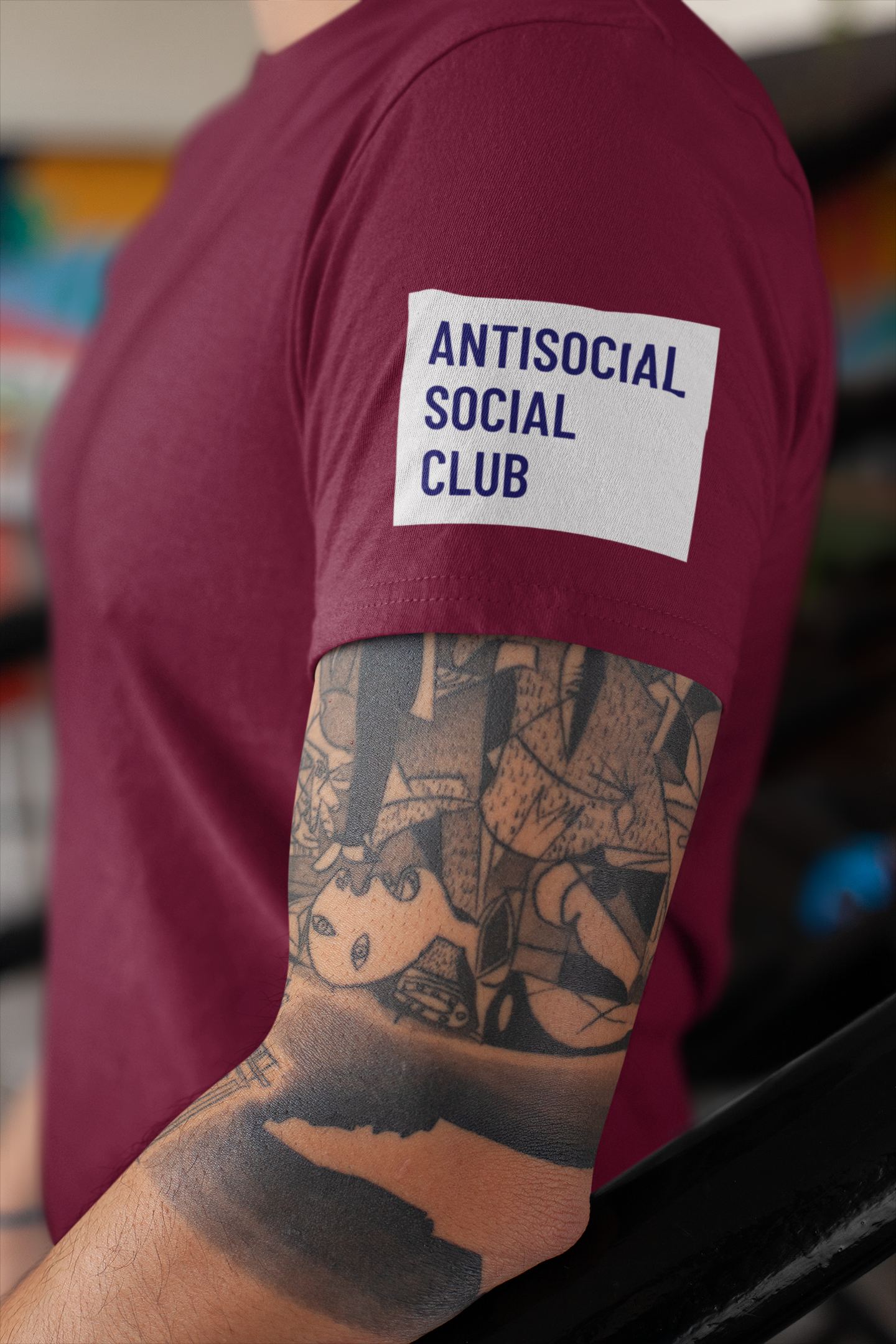 🚫🗣️ ANTISOCIAL SOCIAL CLUB | Minimal Statement DTF Transfer FT840