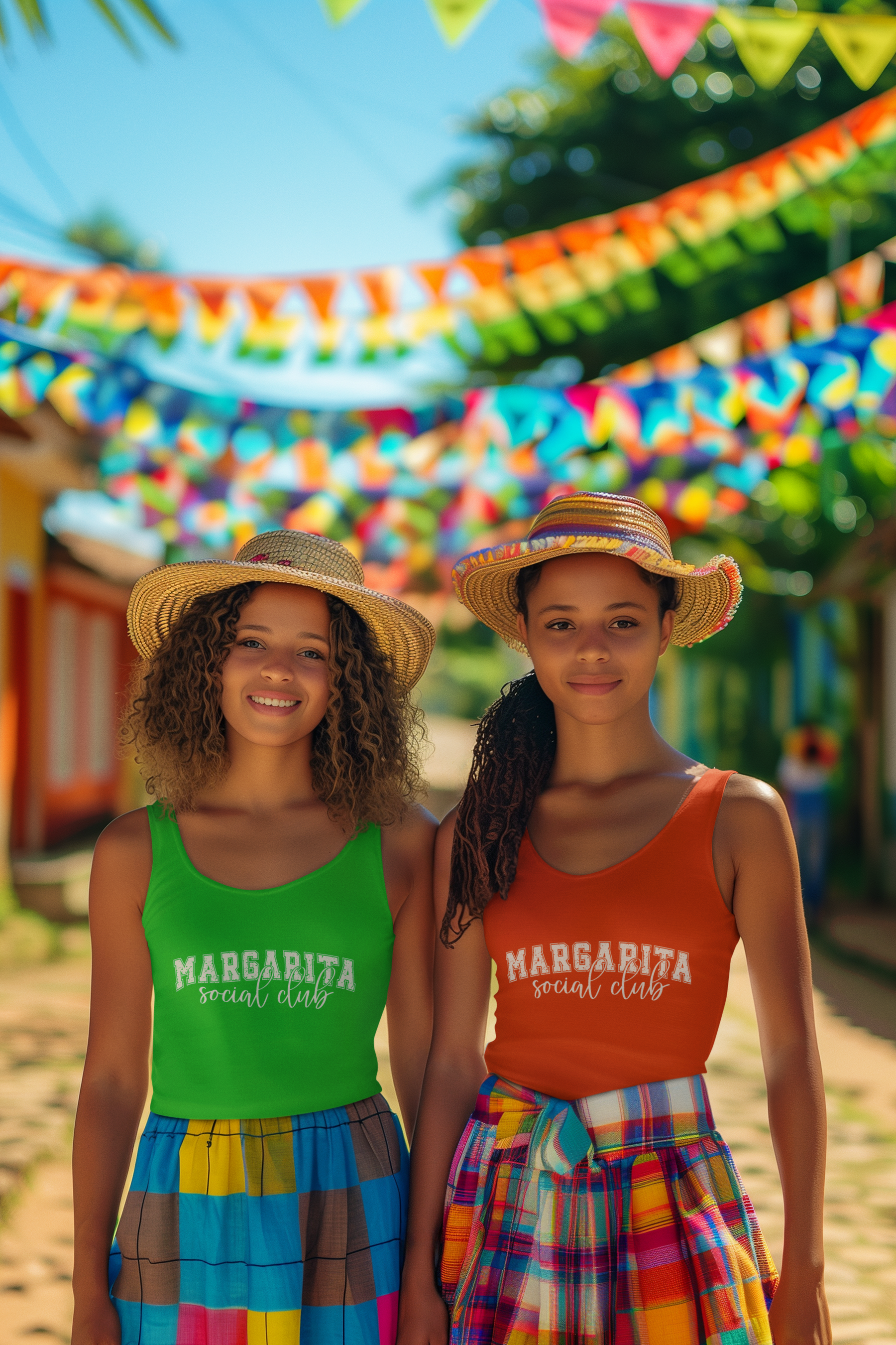 🍸🌴 Margarita Social Club Design 2 DTF Transfer FT248