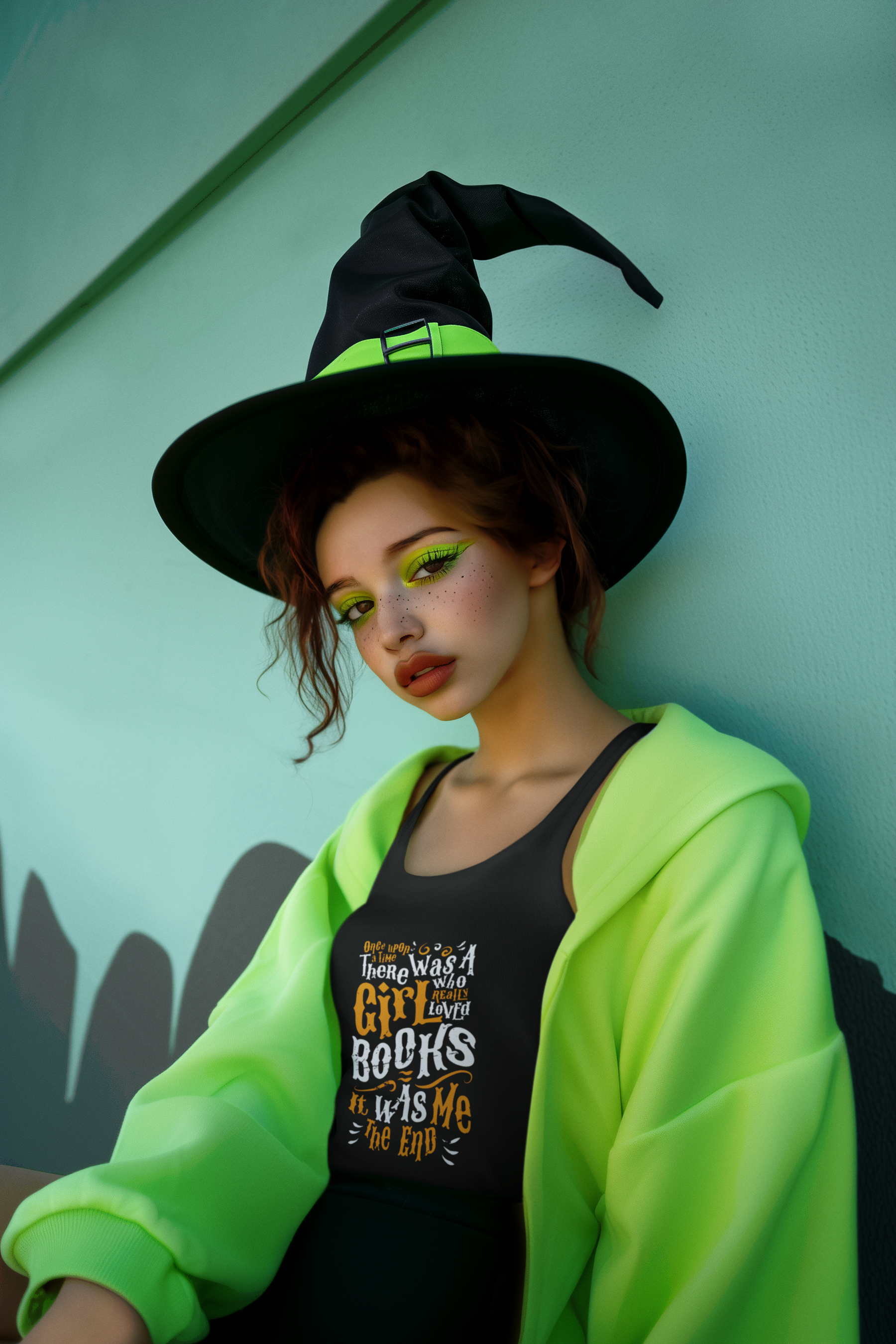 📖✨ Once Upon a Time There Was a Girl Who Really Loved Books DTF Transfer FT743