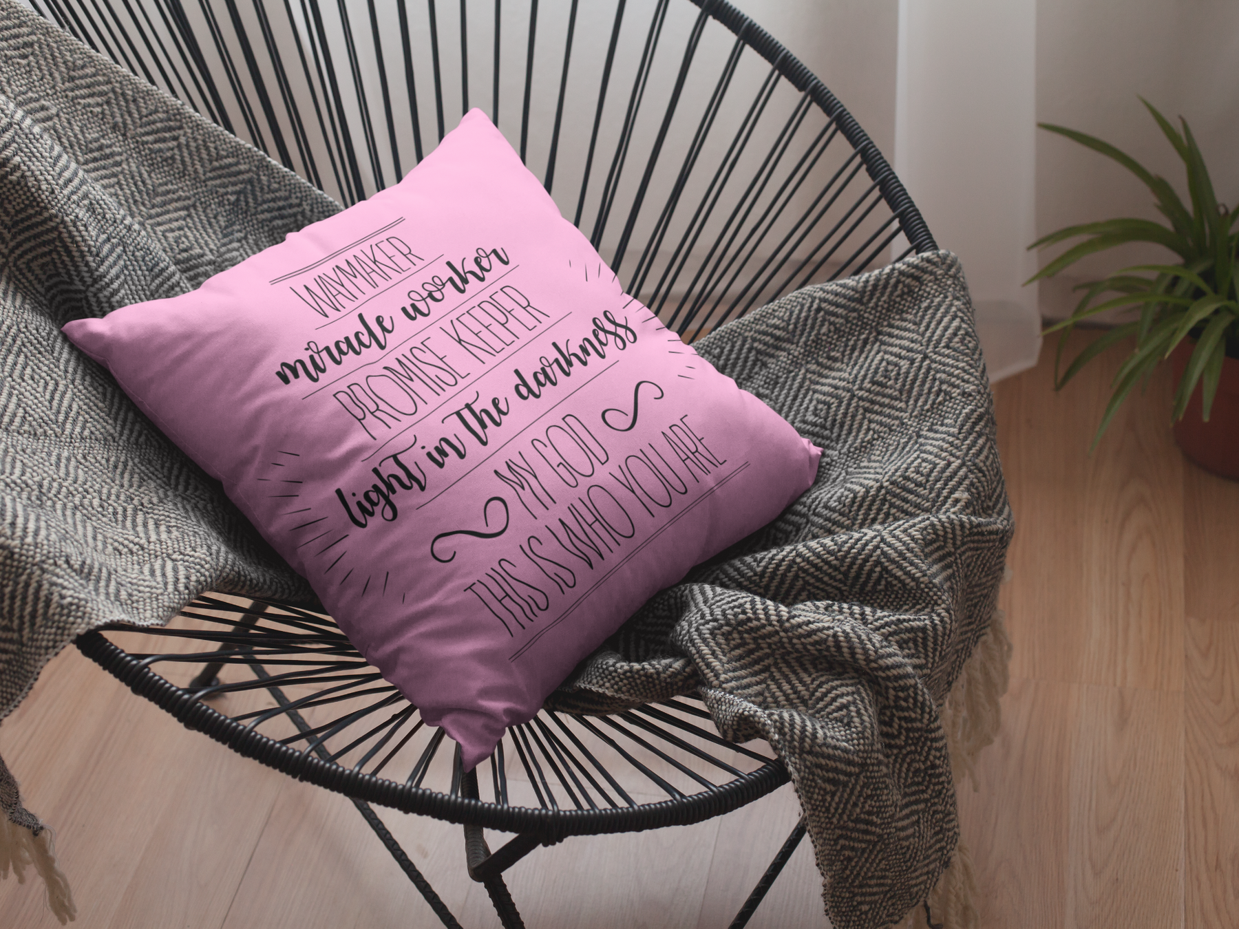 ✨ Waymaker – Miracle Worker – Promise Keeper – Light in the Darkness | DTF Transfer FT922