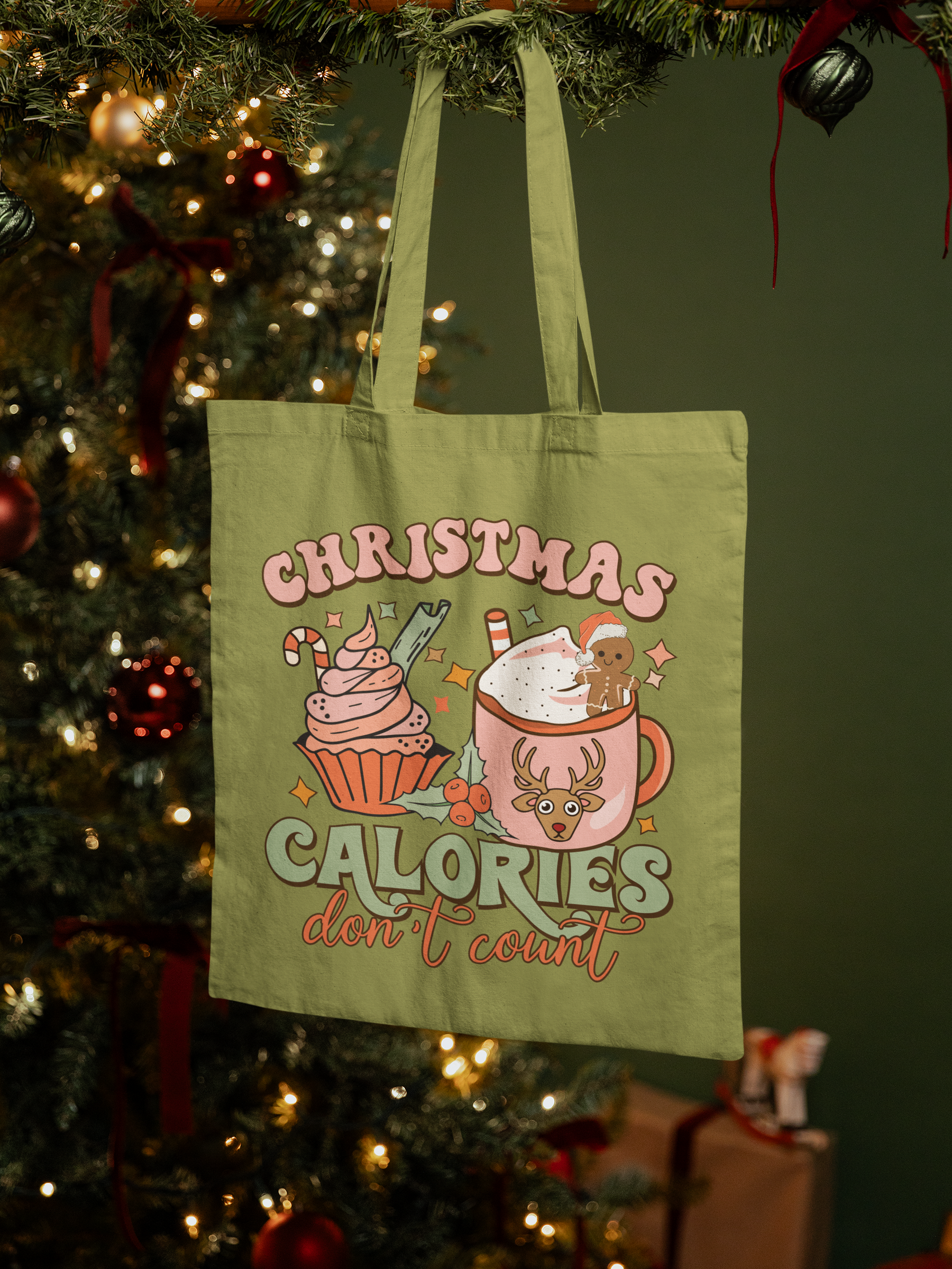 🎄 Christmas Calories Don’t Count DTF Transfer FT449