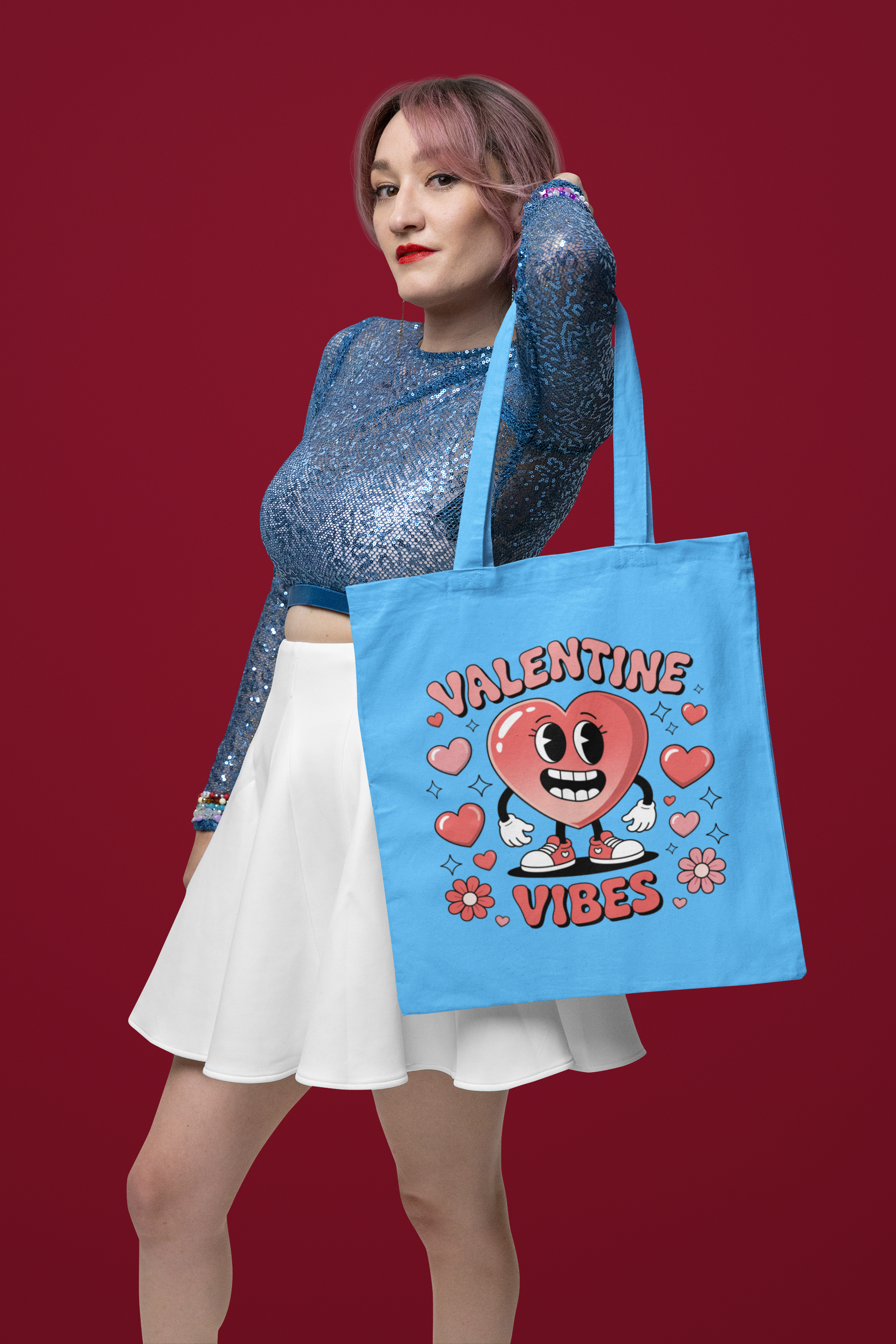 💘 Valentine Vibes – Valentine’s Day | DTF Transfer FT1103