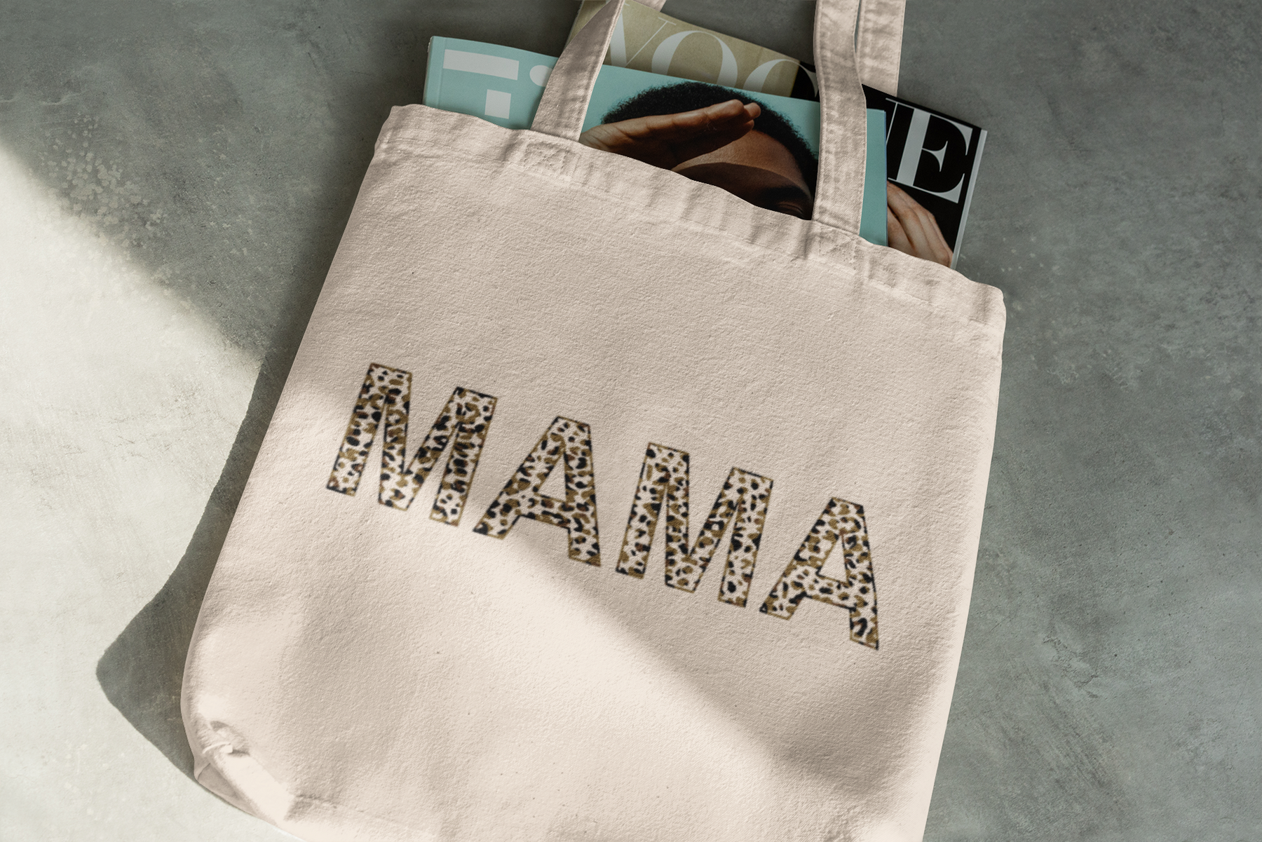 🌿 Mama | Camo Typography DTF Transfer FT867