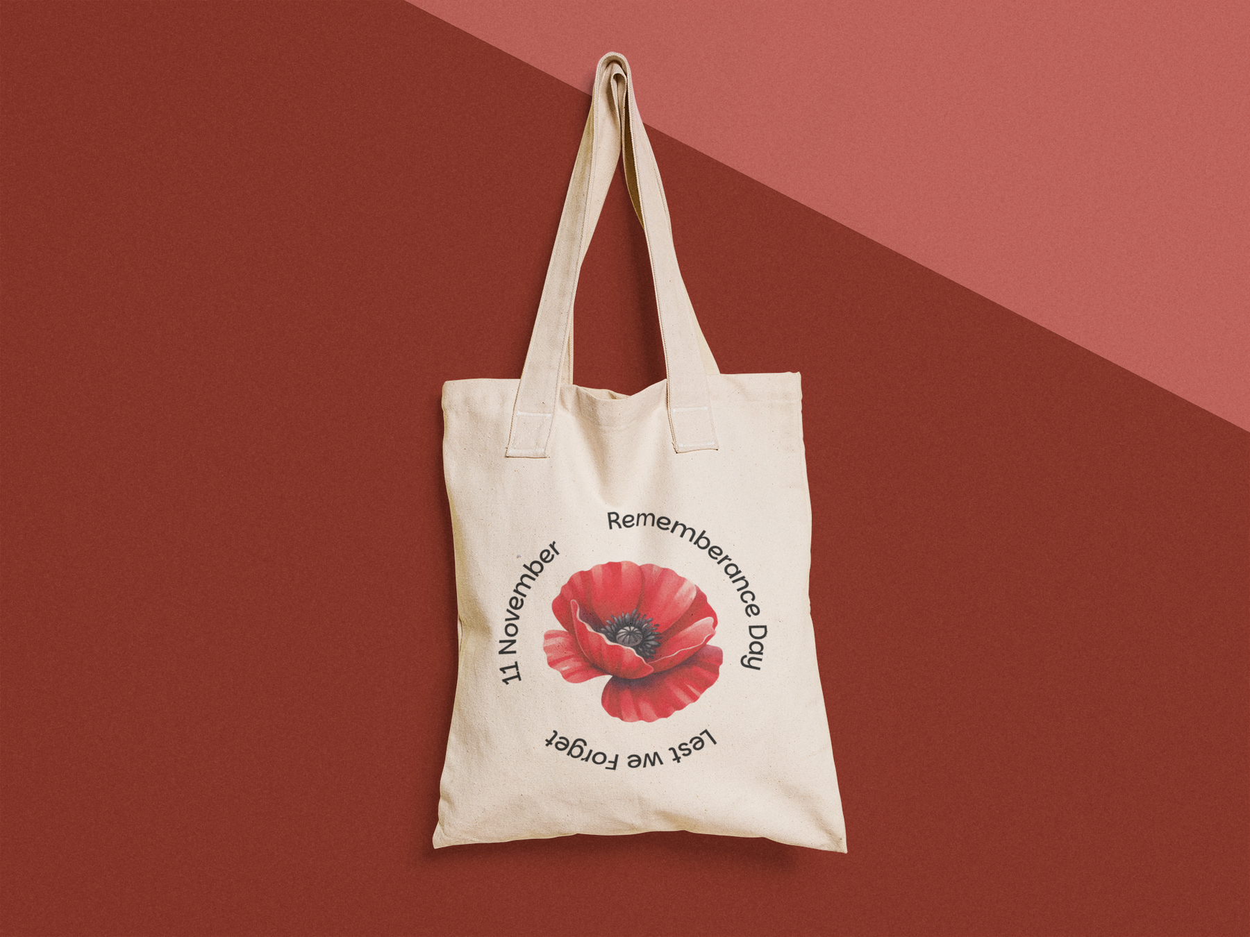 🌹 "Eternal Bloom" | Remembrance Day Classic Design DTF Transfer FT999