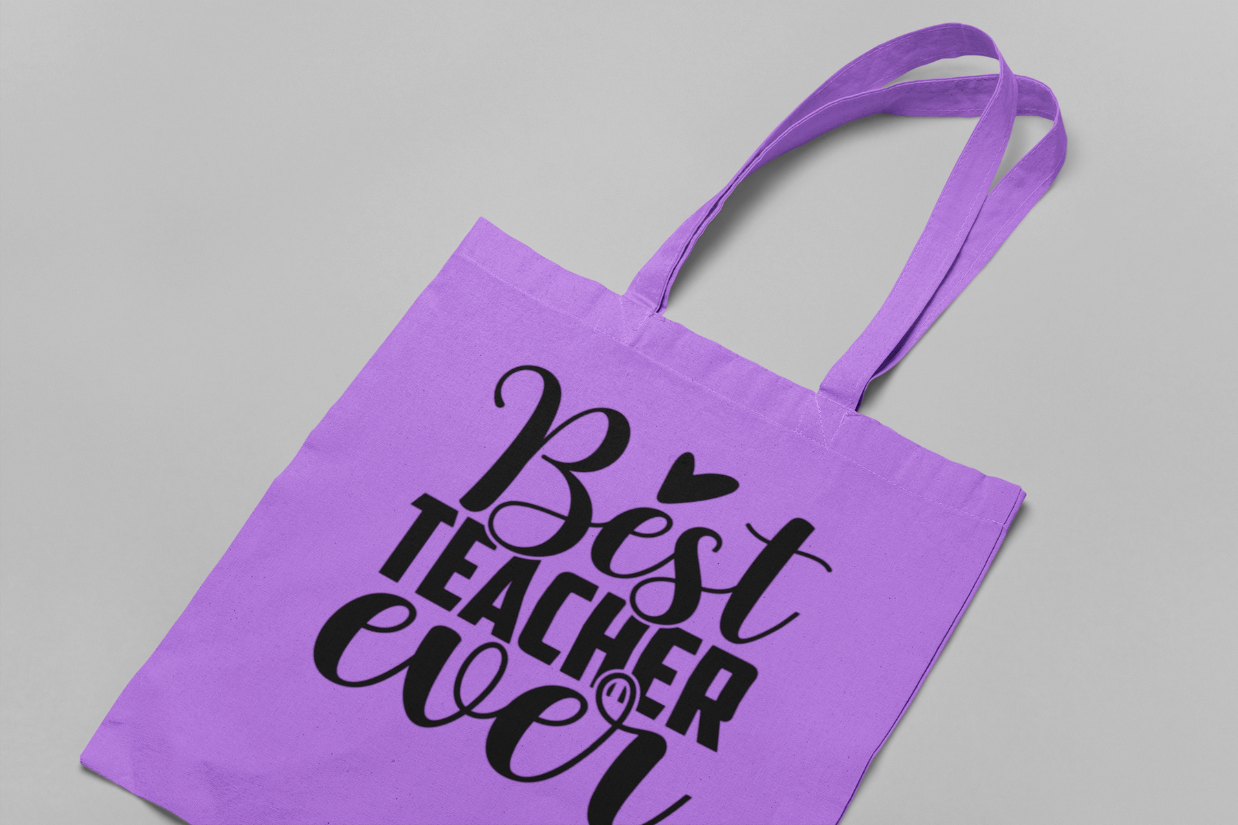 🎨 Best Teacher Ever Black Design DTF Transfer FT591